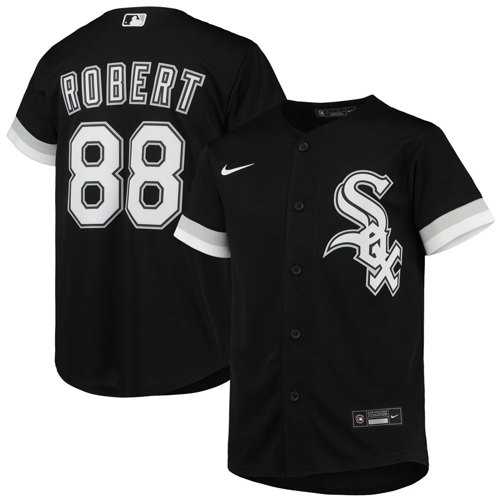 Youth Chicago White Sox Luis Robert Alternate Player Jersey - Black - vstockx