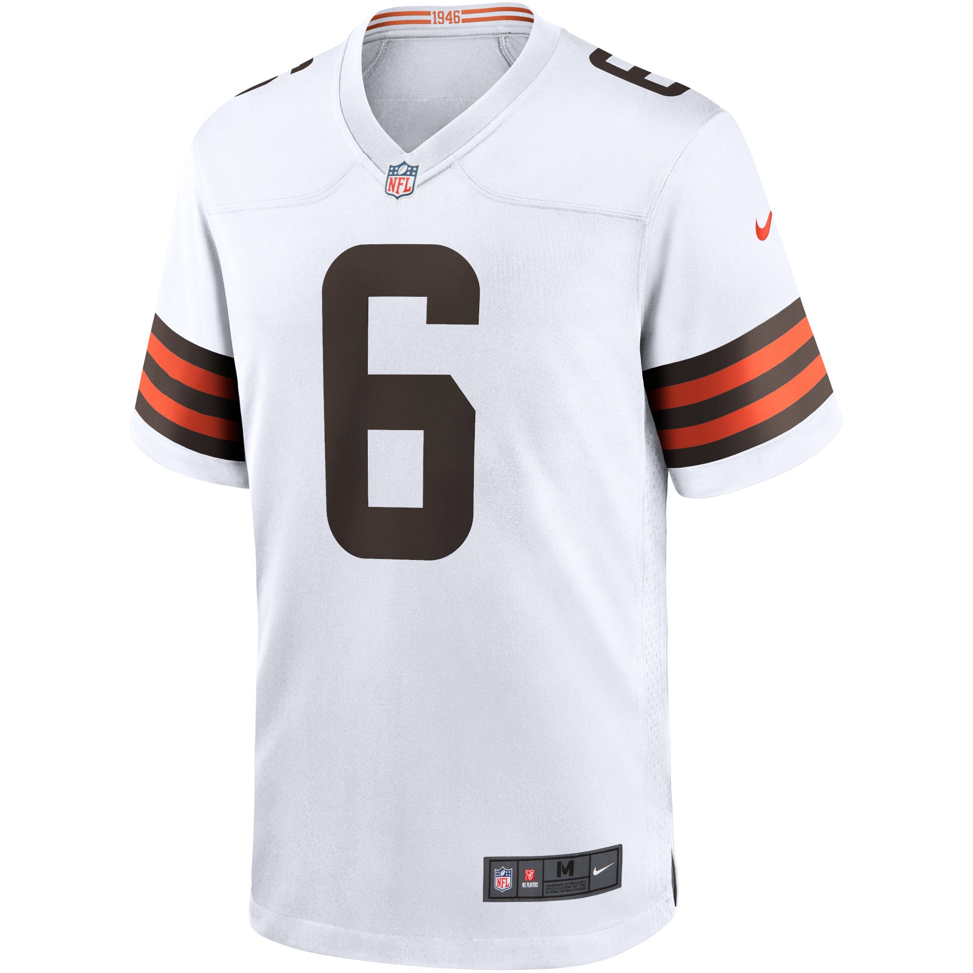 Baker Mayfield Cleveland Browns Nike Player Game Jersey - White - vstockx