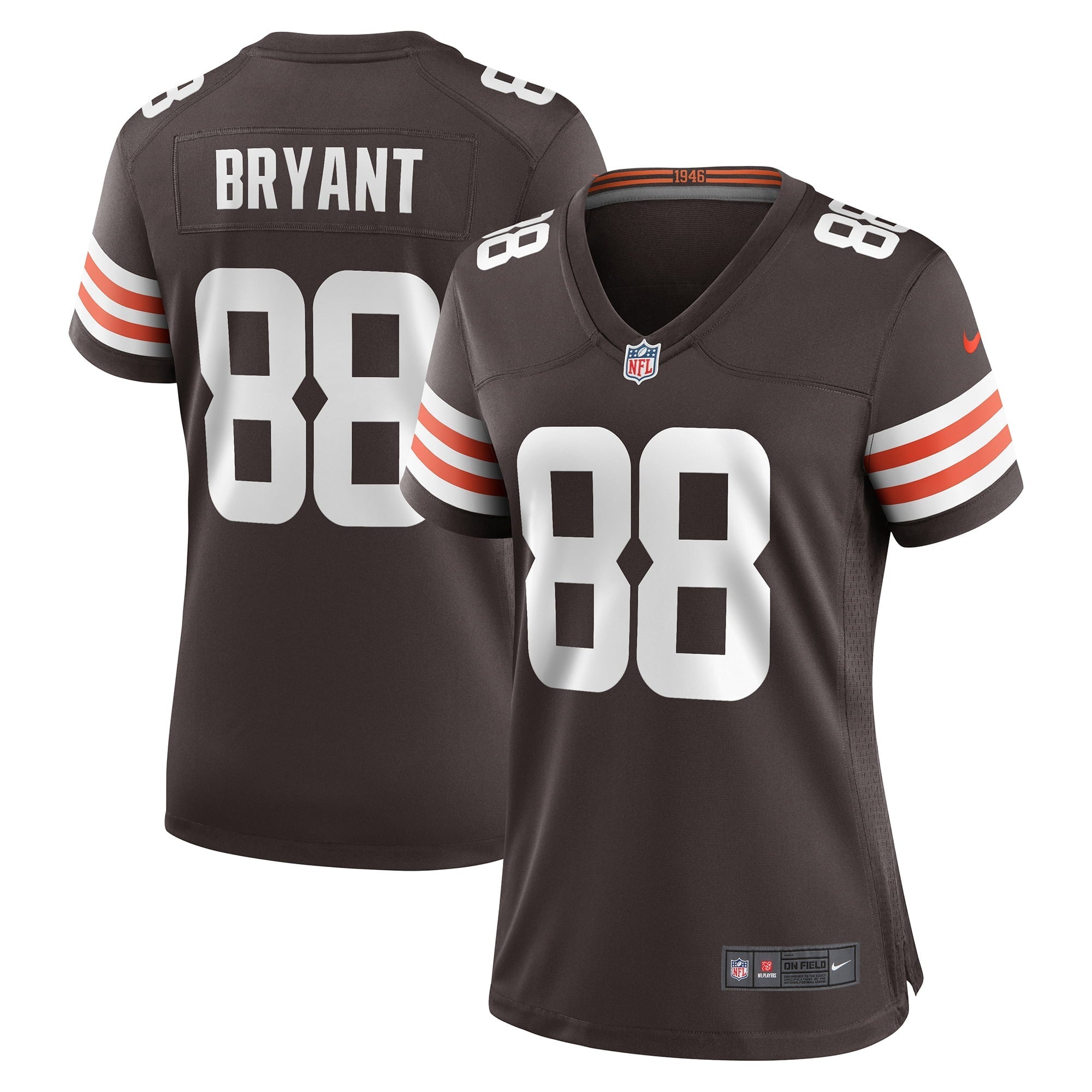 Women's Nike Harrison Bryant Brown Cleveland Browns Game Jersey - vstockx