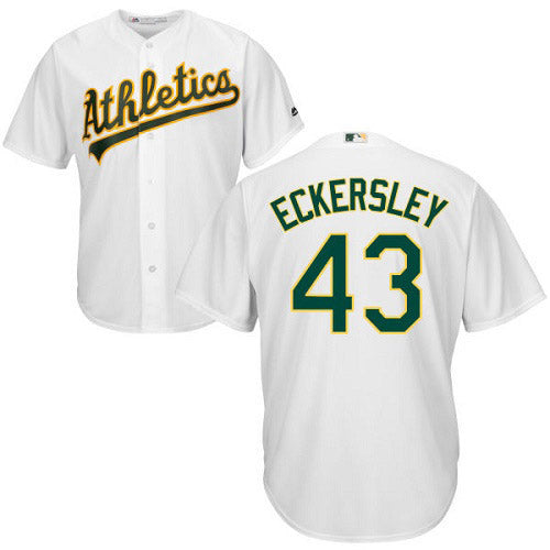 Men's Oakland Athletics Dennis Eckersley Replica Home Jersey - White - vstockx