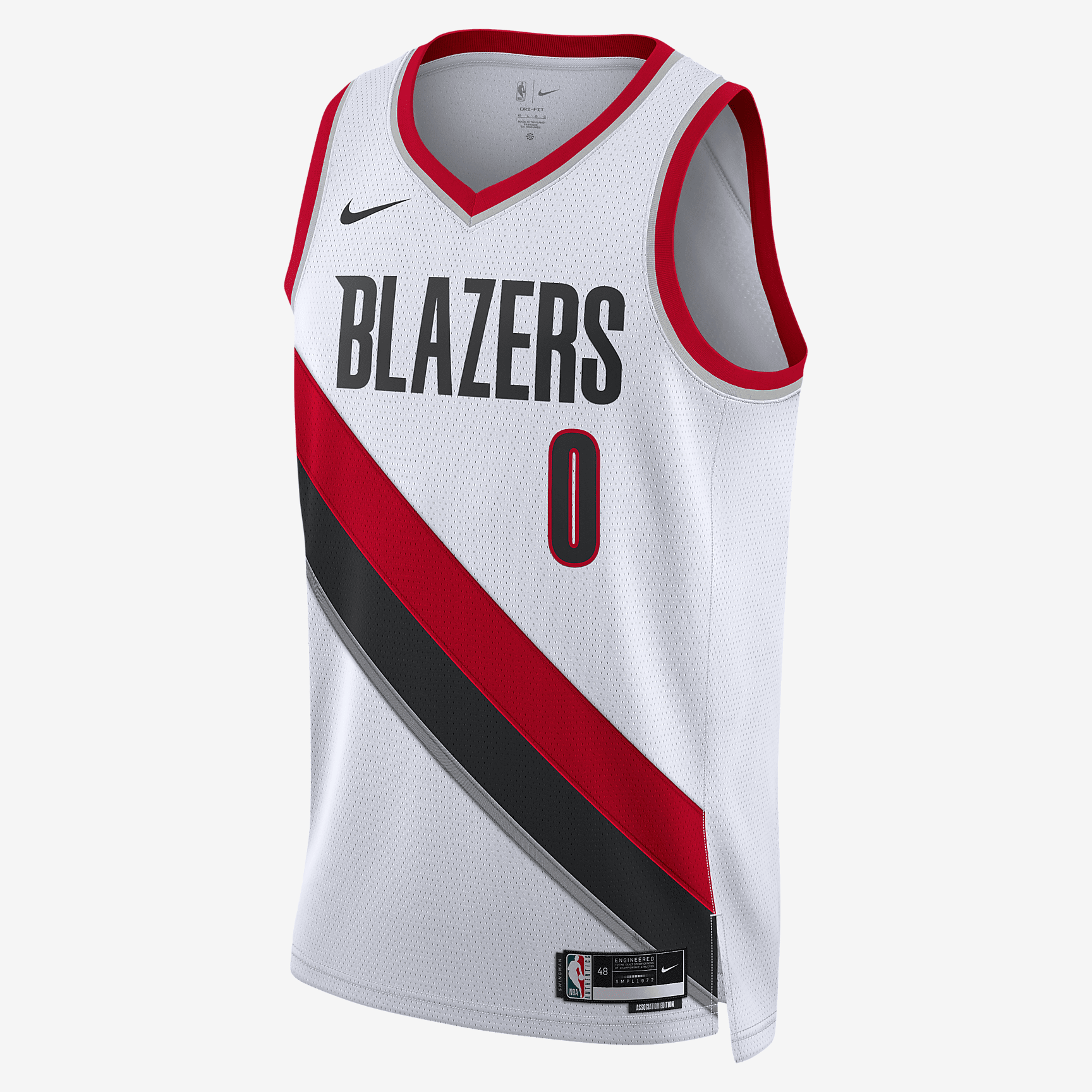 Portland Trail Blazers Association Edition 2022/23 Nike Dri-FIT NBA Swingman Jersey - White - vstockx