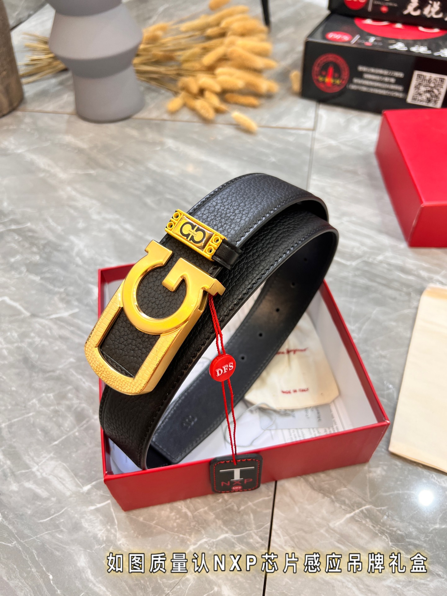 Streetwear Belt Ferragamo 320026 size:3.5cm - vstockx