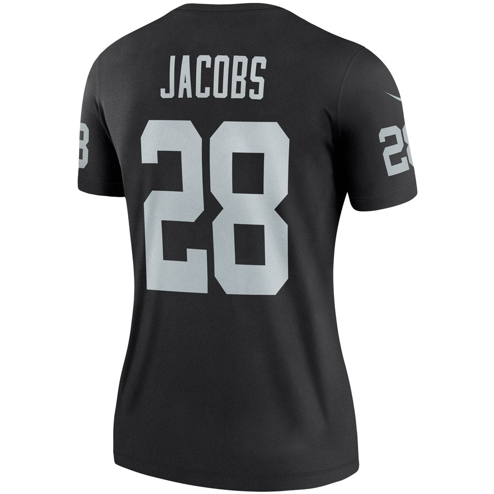 Women's Las Vegas Raiders Josh Jacobs Legend Jersey Black - vstockx