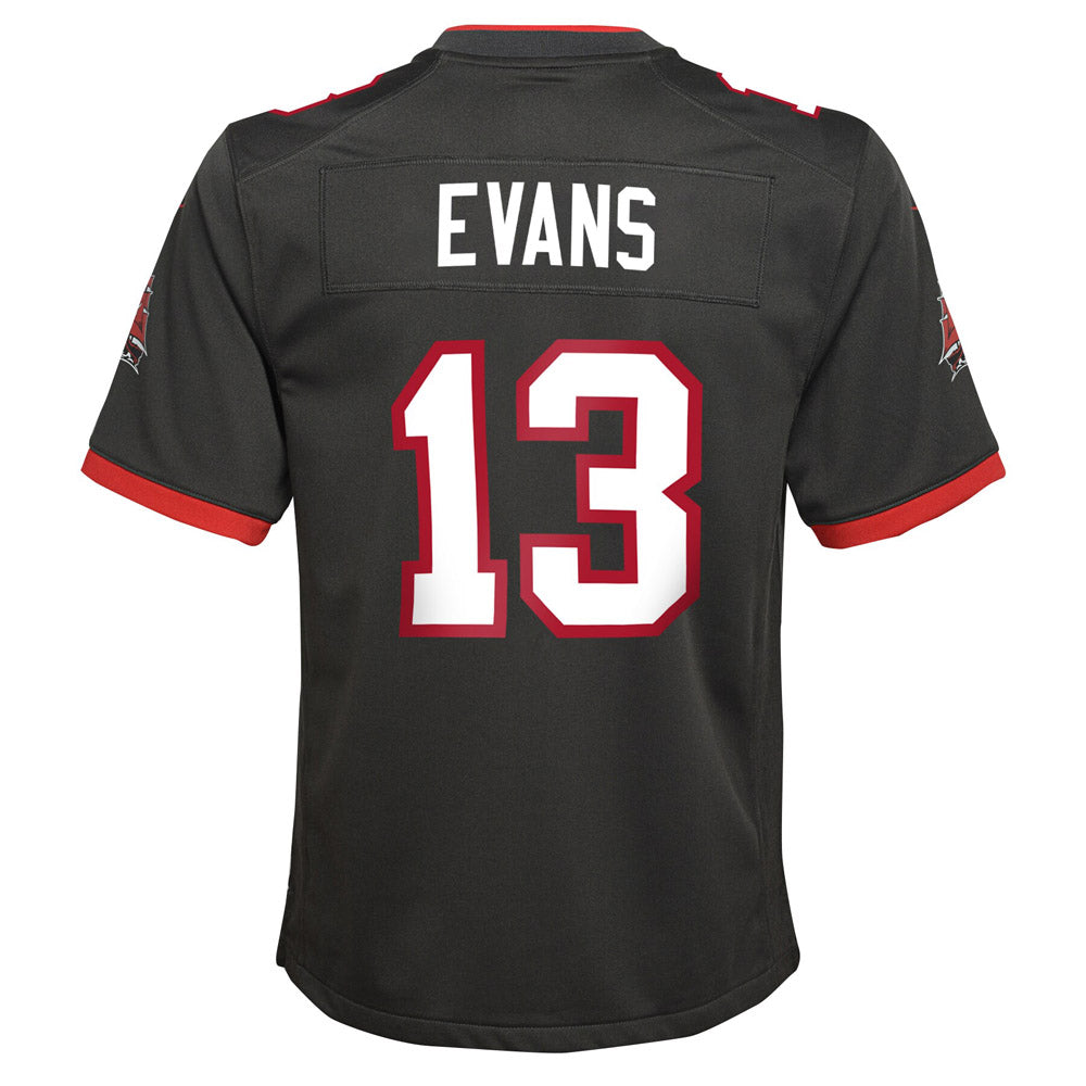 Youth Tampa Bay Buccaneers Mike Evans Alternate Game Jersey Pewter - vstockx