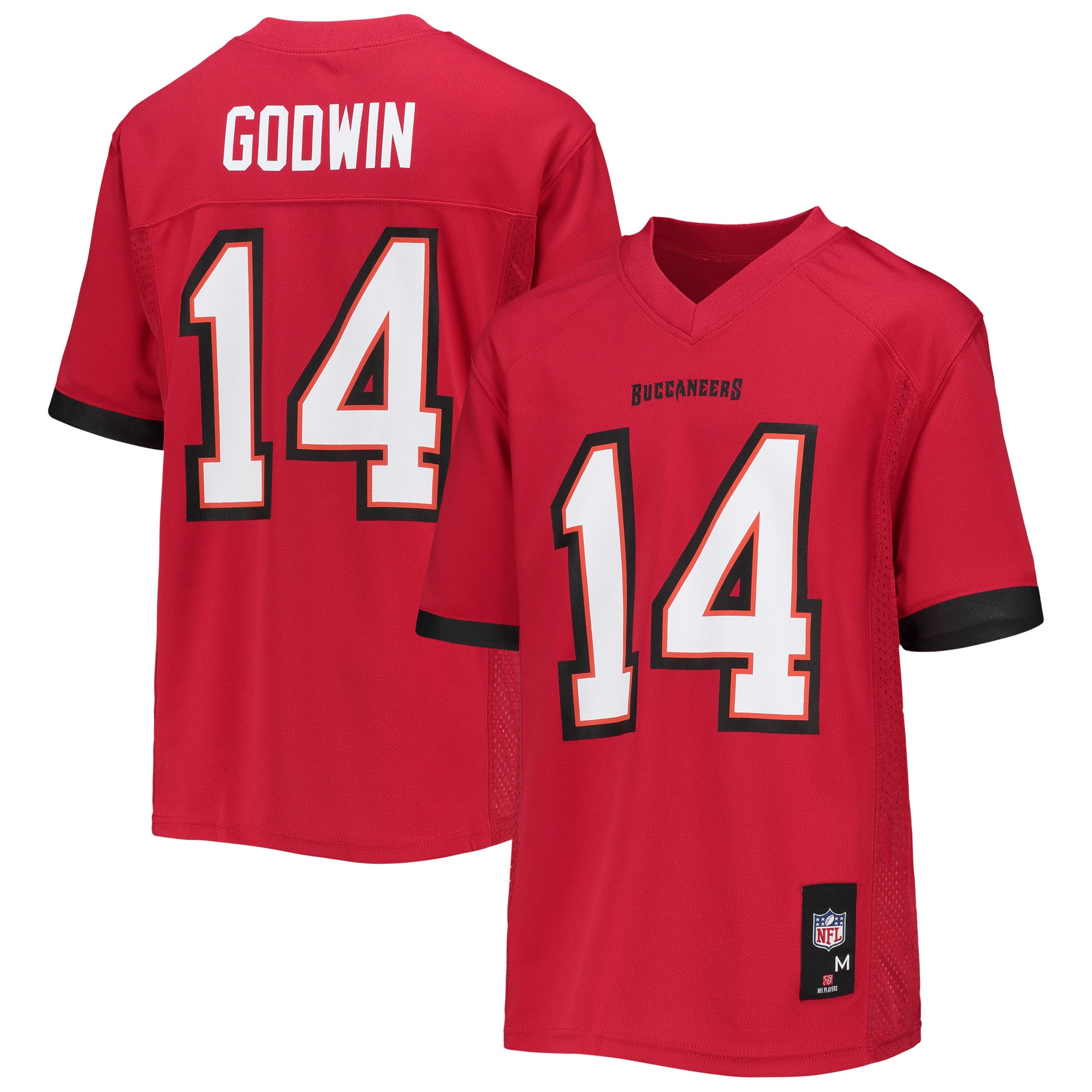 Chris Godwin Tampa Bay Buccaneers Youth Replica Player Jersey - Red - vstockx