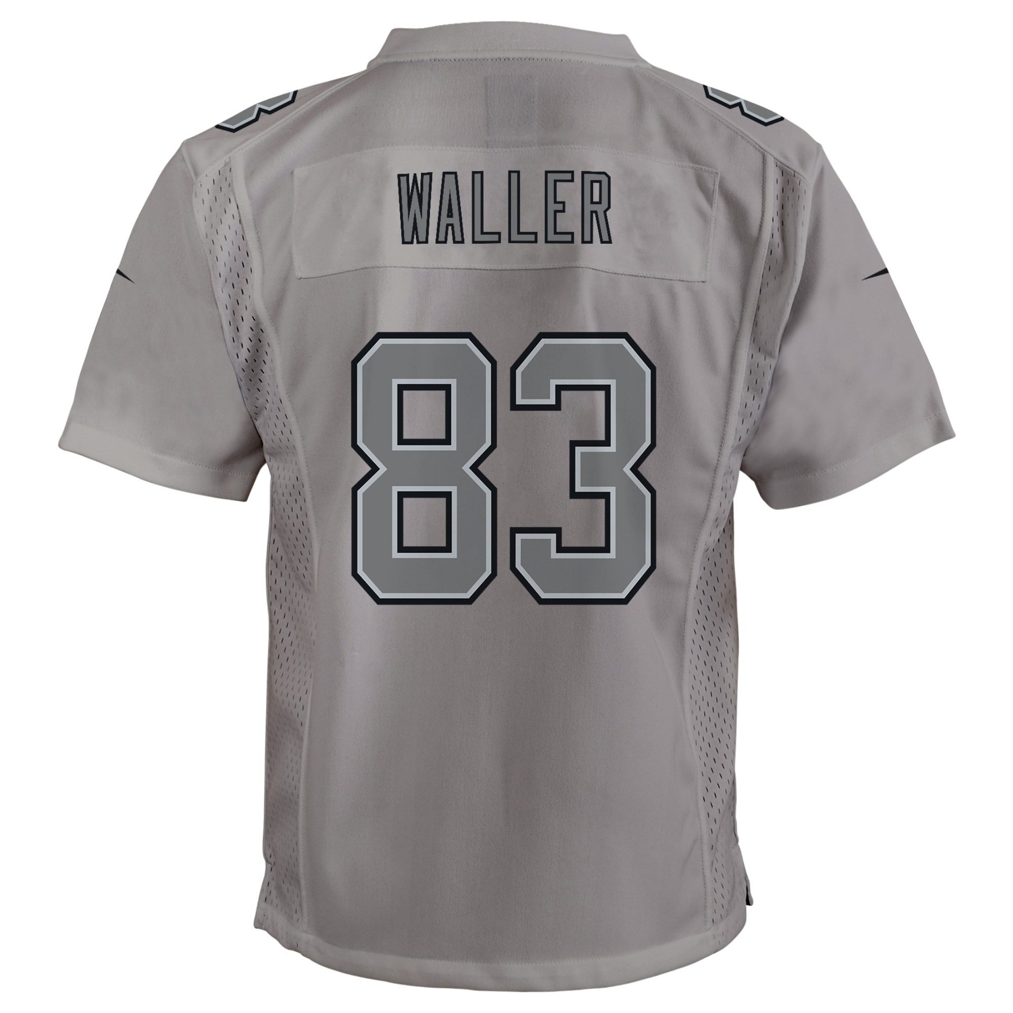 Darren Waller Las Vegas Raiders Nike Youth Atmosphere Game Jersey - Gray - vstockx