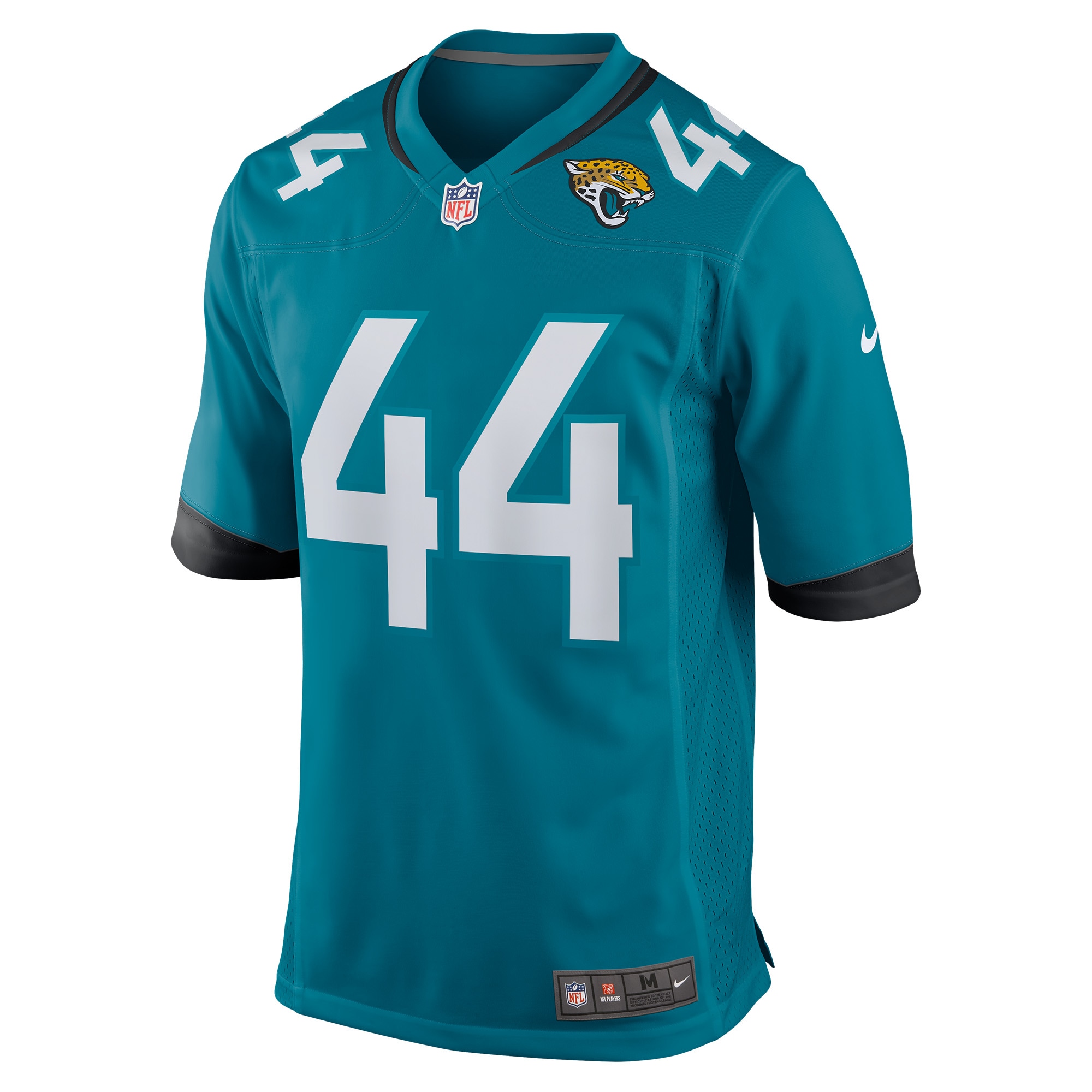 Travon Walker Jacksonville Jaguars Nike Youth Game Jersey - Teal - vstockx