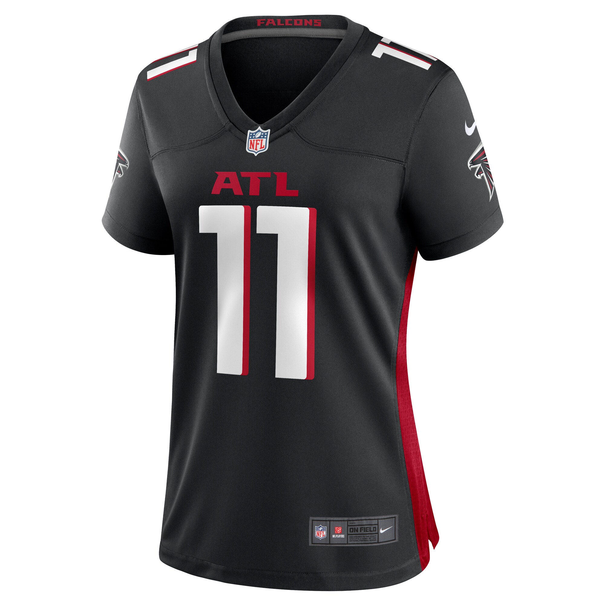 Logan Woodside Atlanta Falcons Nike Women's Team Game Jersey - Black - vstockx