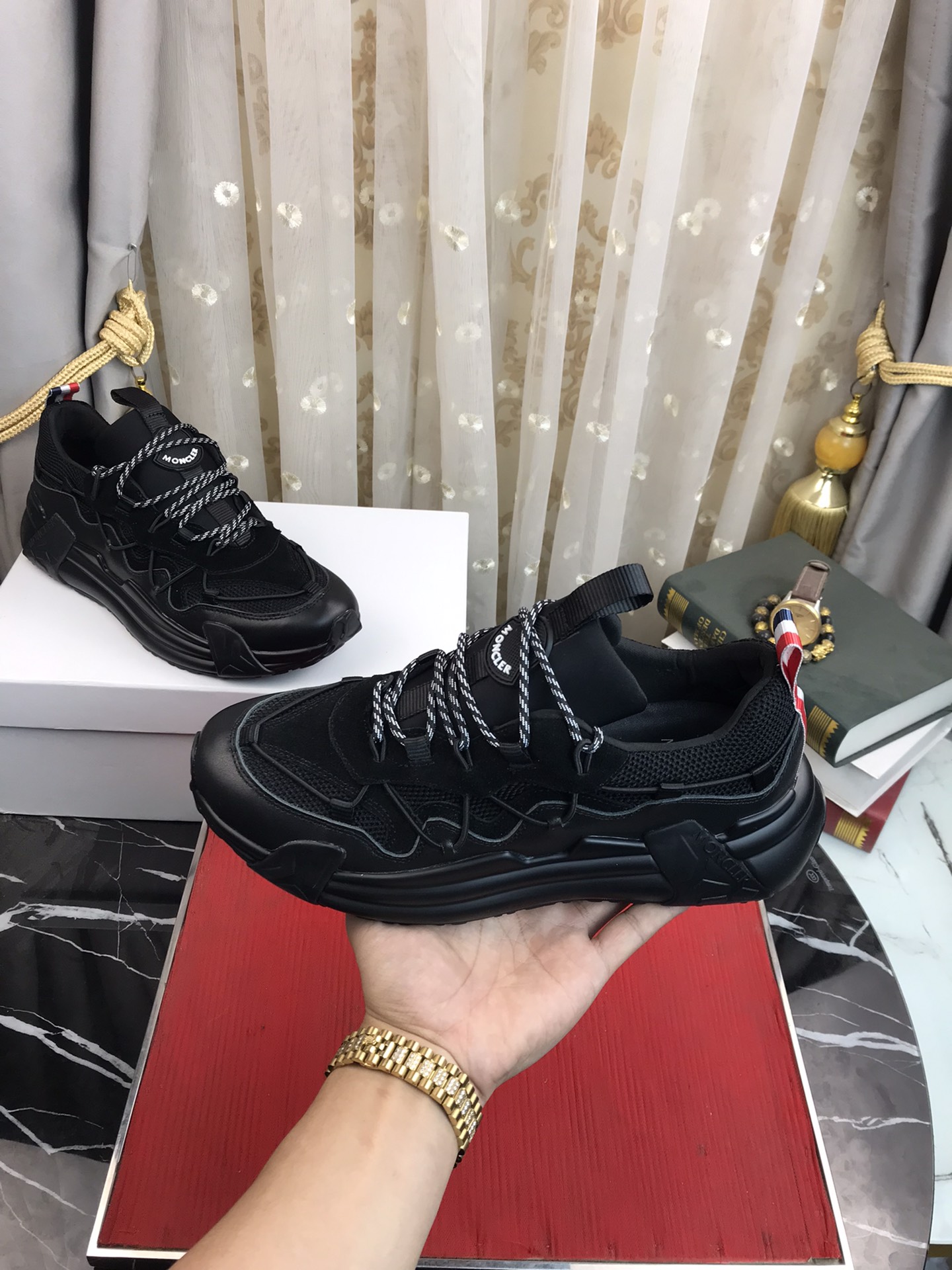 Moncler Compassor Sneaker 2 - vstockx