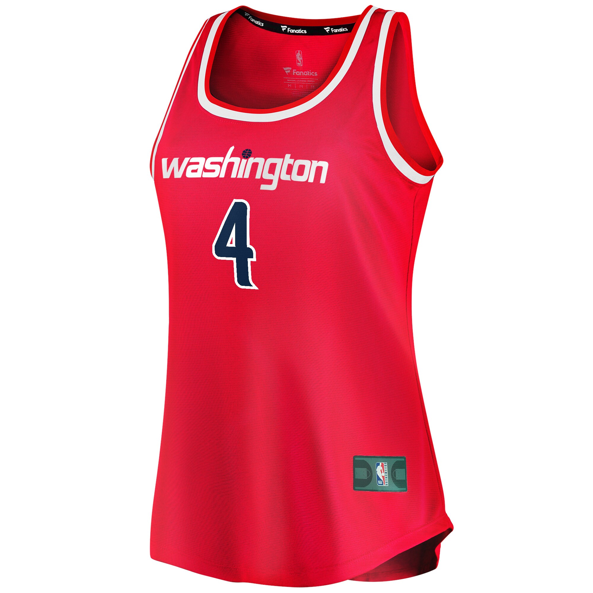 Russell Westbrook Washington Wizards Fanatics Branded Women's 2020/21 Fast Break Tank Jersey - Icon Edition - Red - vstockx