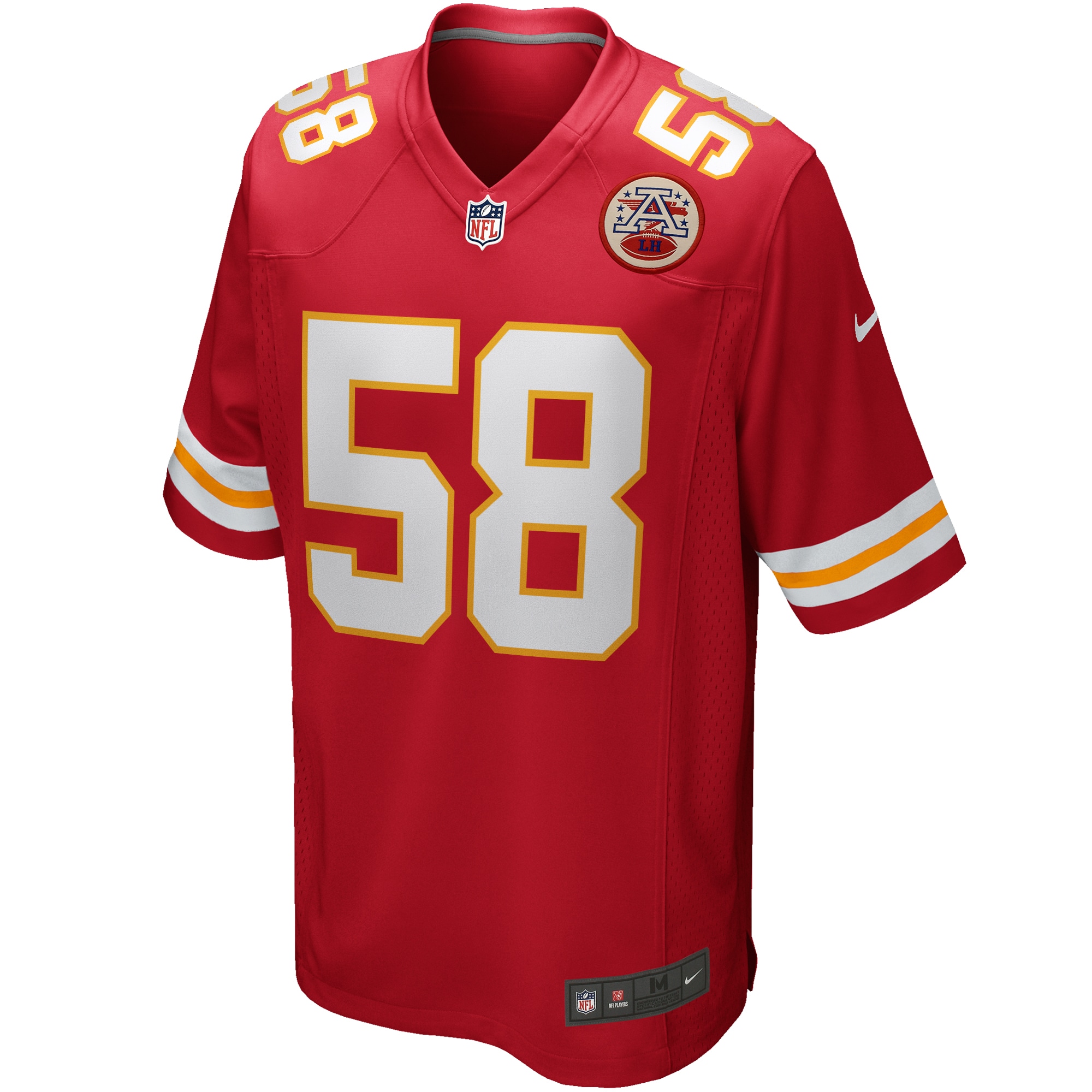 Derrick Thomas Kansas City Chiefs Nike Game Retired Player Jersey - Red - vstockx