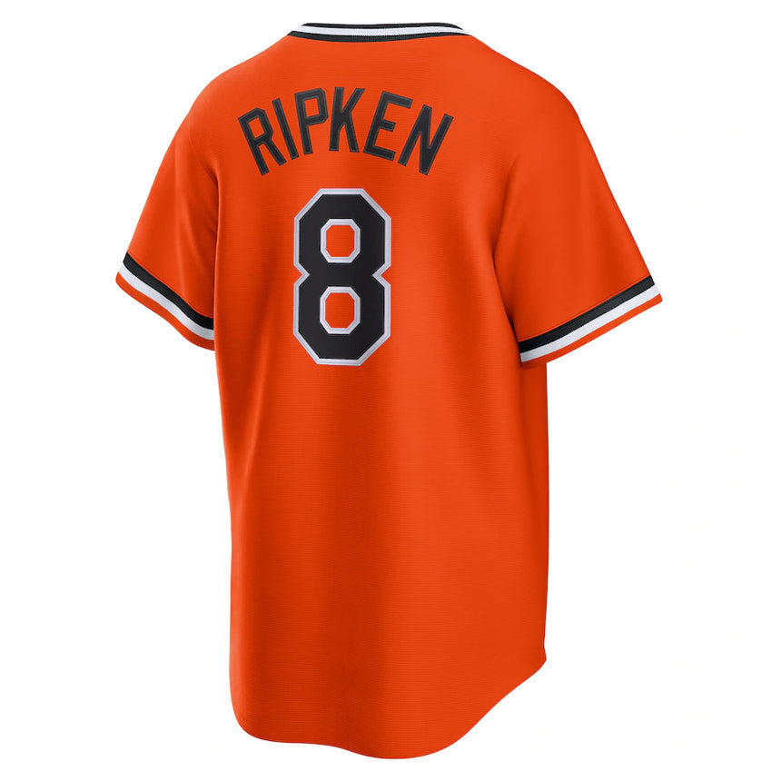 Men's Cal Ripken Jr. Orange Baltimore Orioles Alternate Cooperstown Collection Player Jersey - vstockx