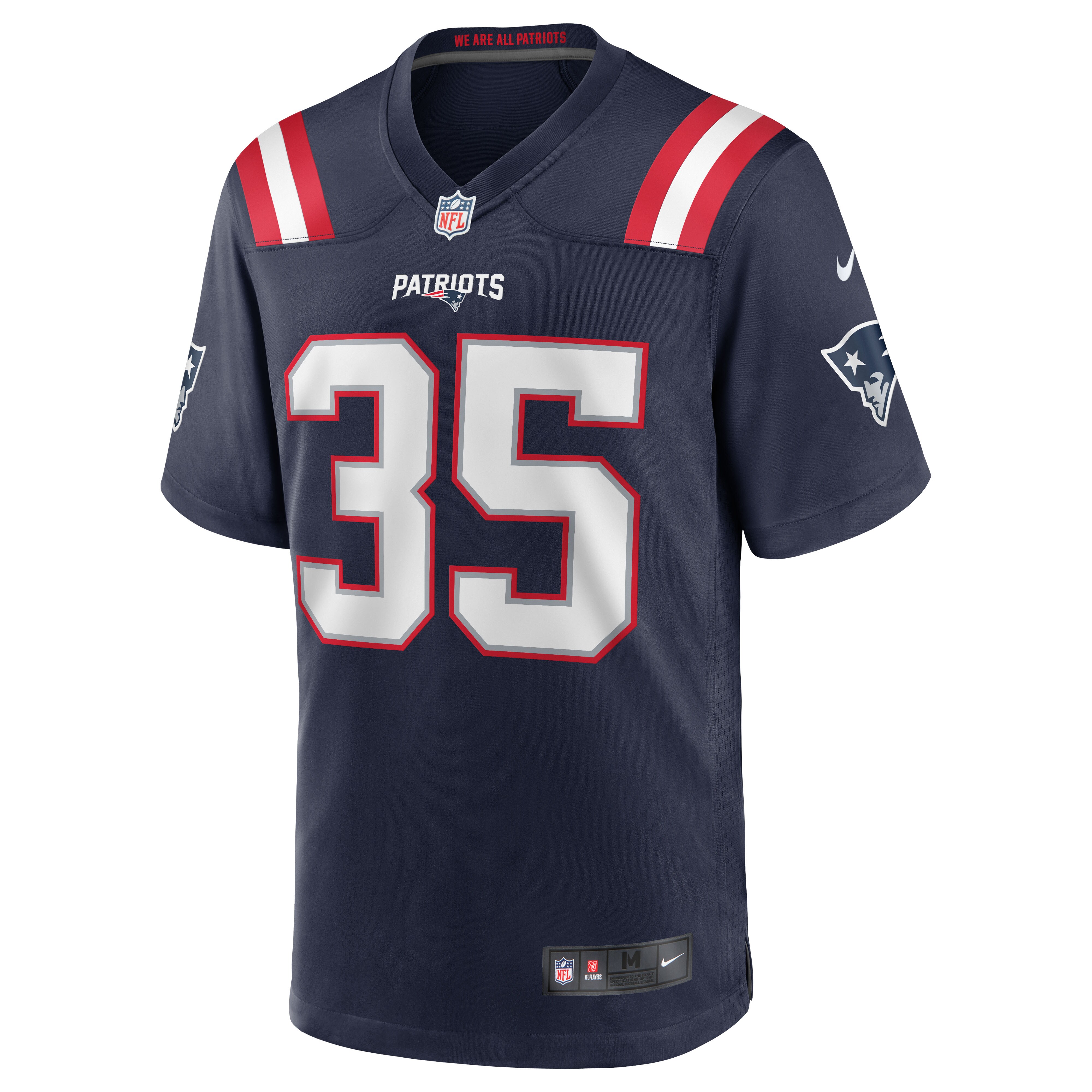Kyle Dugger New England Patriots Nike Team Game Jersey - Navy - vstockx