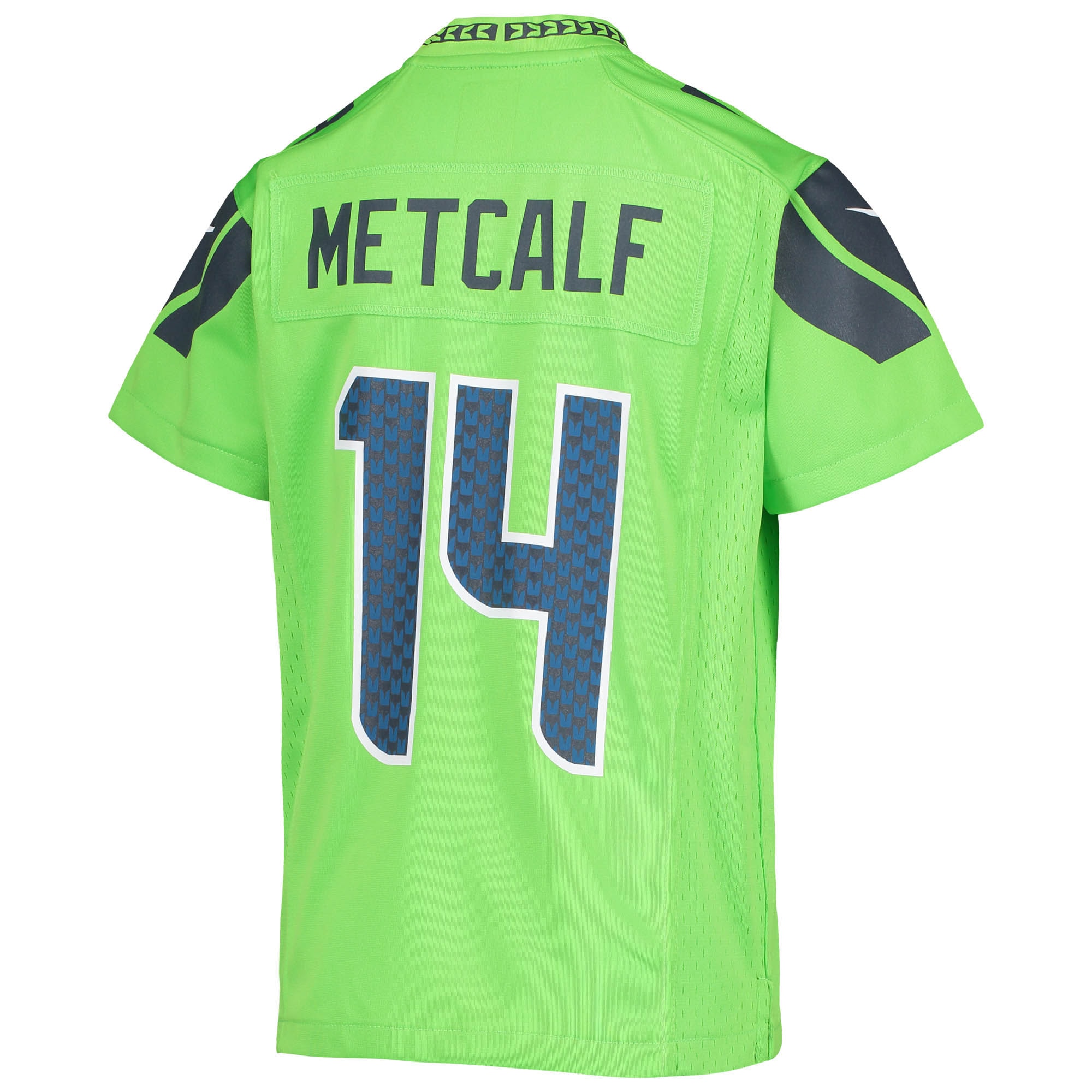 DK Metcalf Seattle Seahawks Nike Youth Game Jersey - Neon Green - vstockx