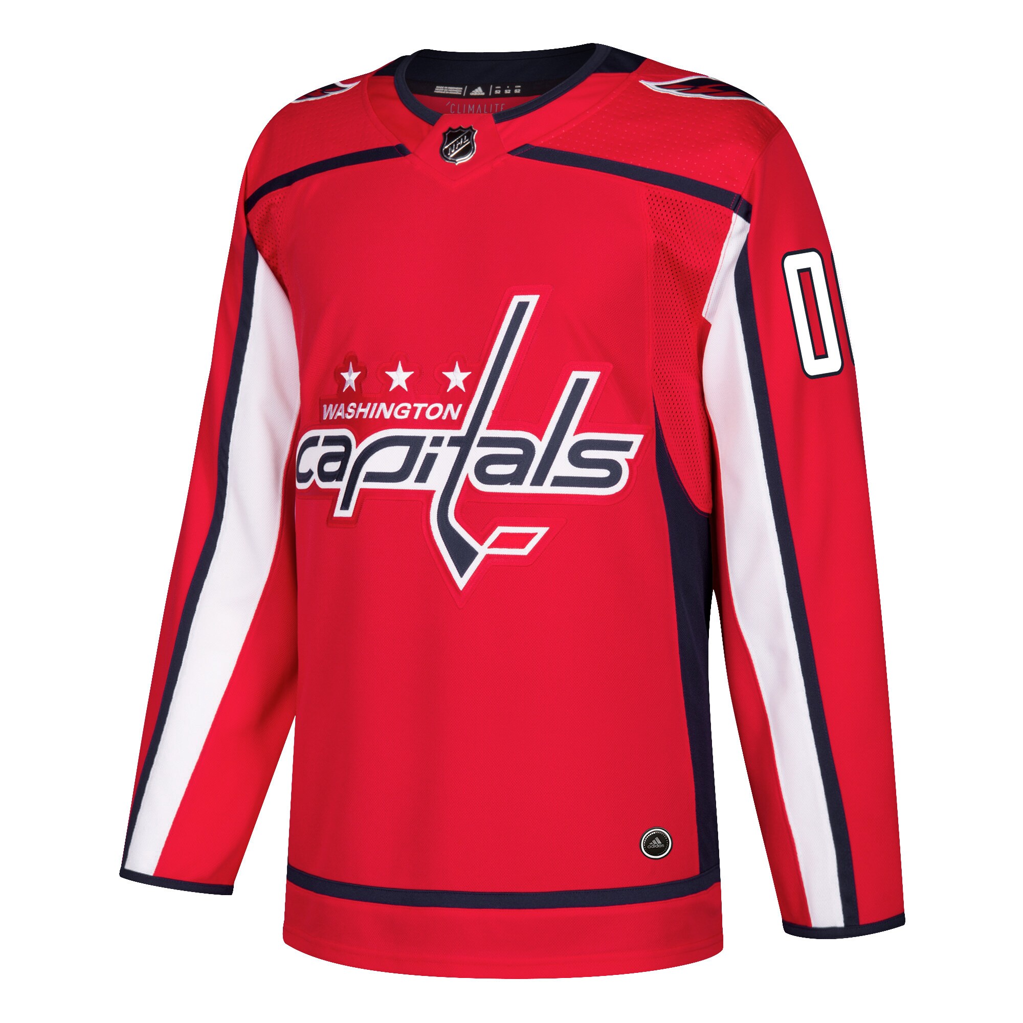 Washington Capitals adidas Authentic Custom Jersey - Red - vstockx