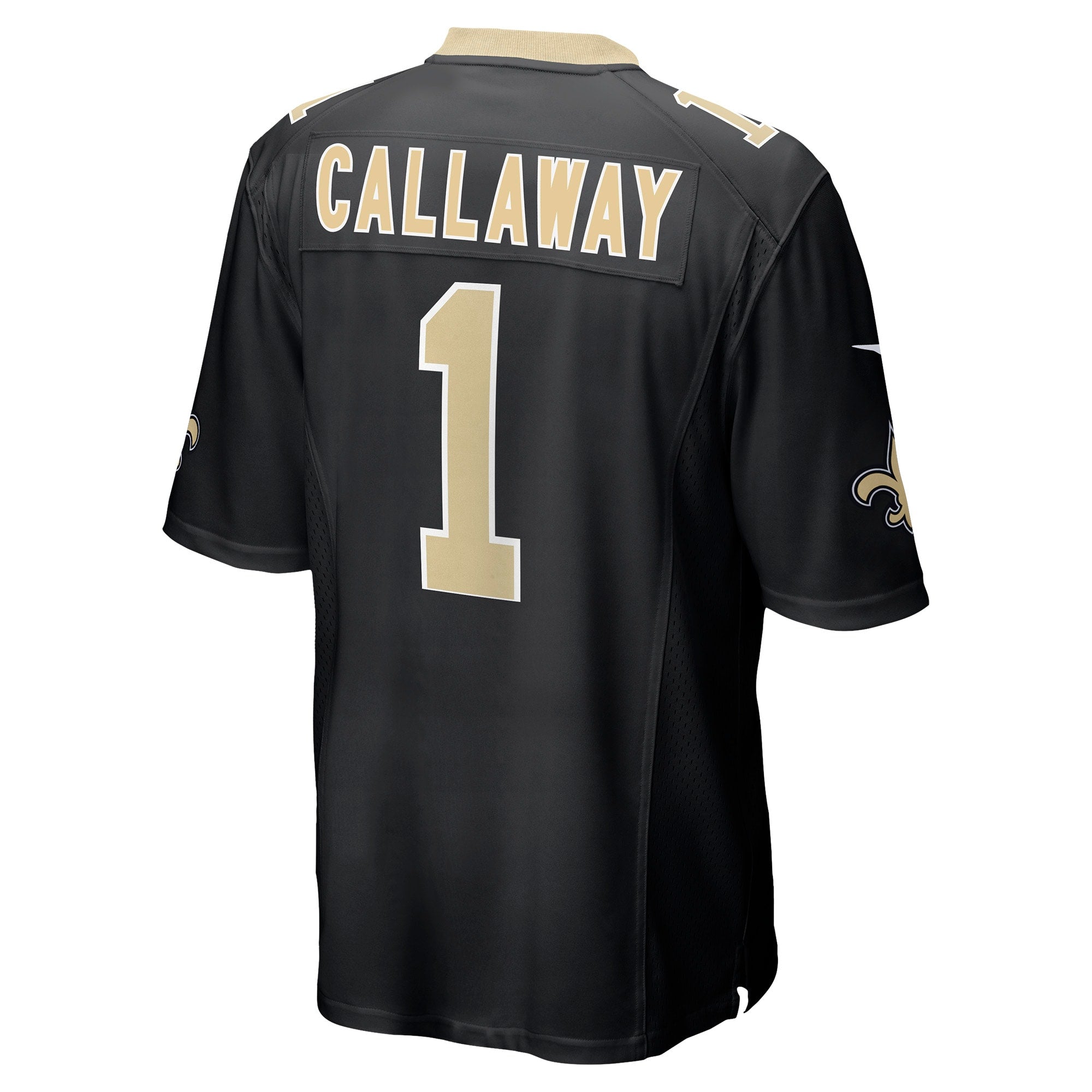 Men's Nike Marquez Callaway Black New Orleans Saints Game Jersey - vstockx