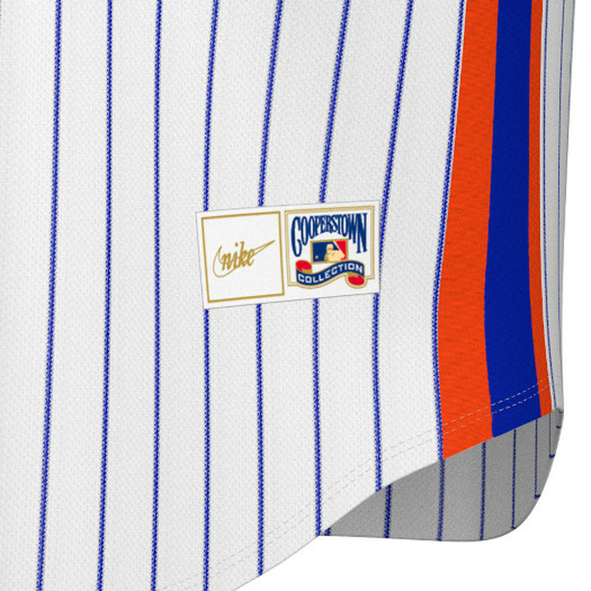 Men's Mike Piazza New York Mets Cooperstown Collection Royal Pinstripe Replica Jersey - vstockx