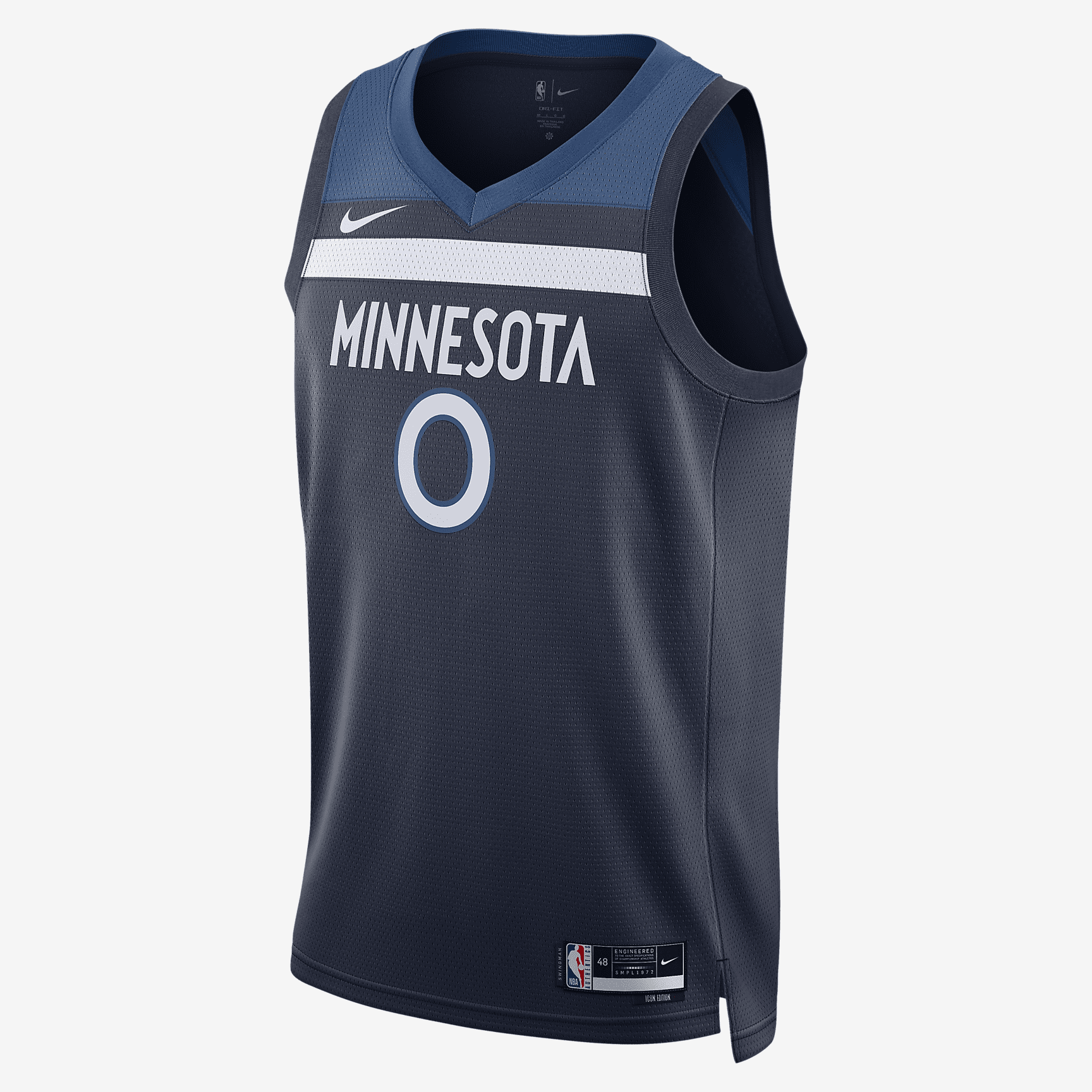 Minnesota Timberwolves Icon Edition 2022/23 Nike Dri-FIT NBA Swingman Jersey - College Navy - vstockx