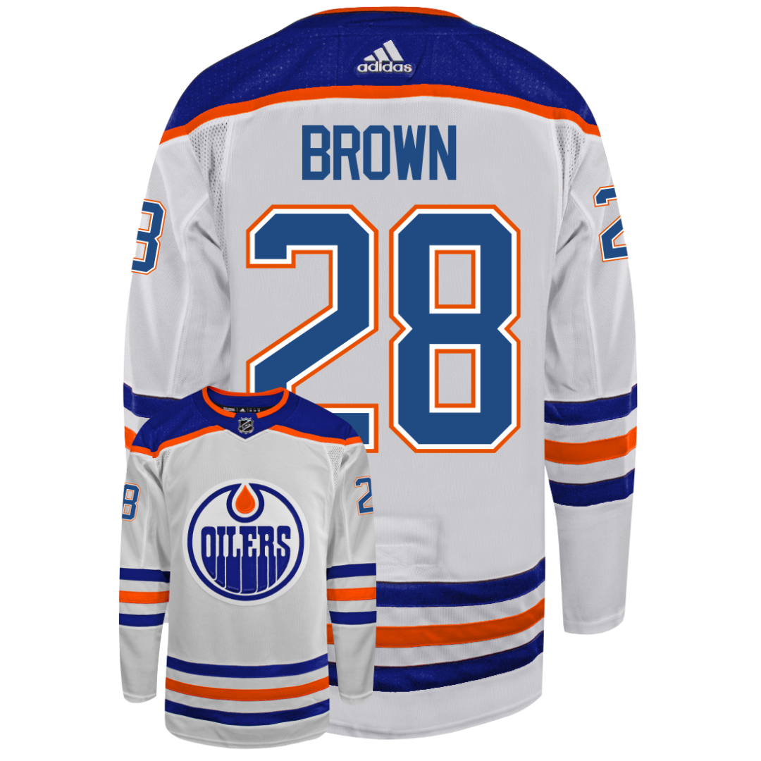 Connor Brown Edmonton Oilers 2022 Adidas Primegreen Authentic NHL Hockey Jersey - vstockx