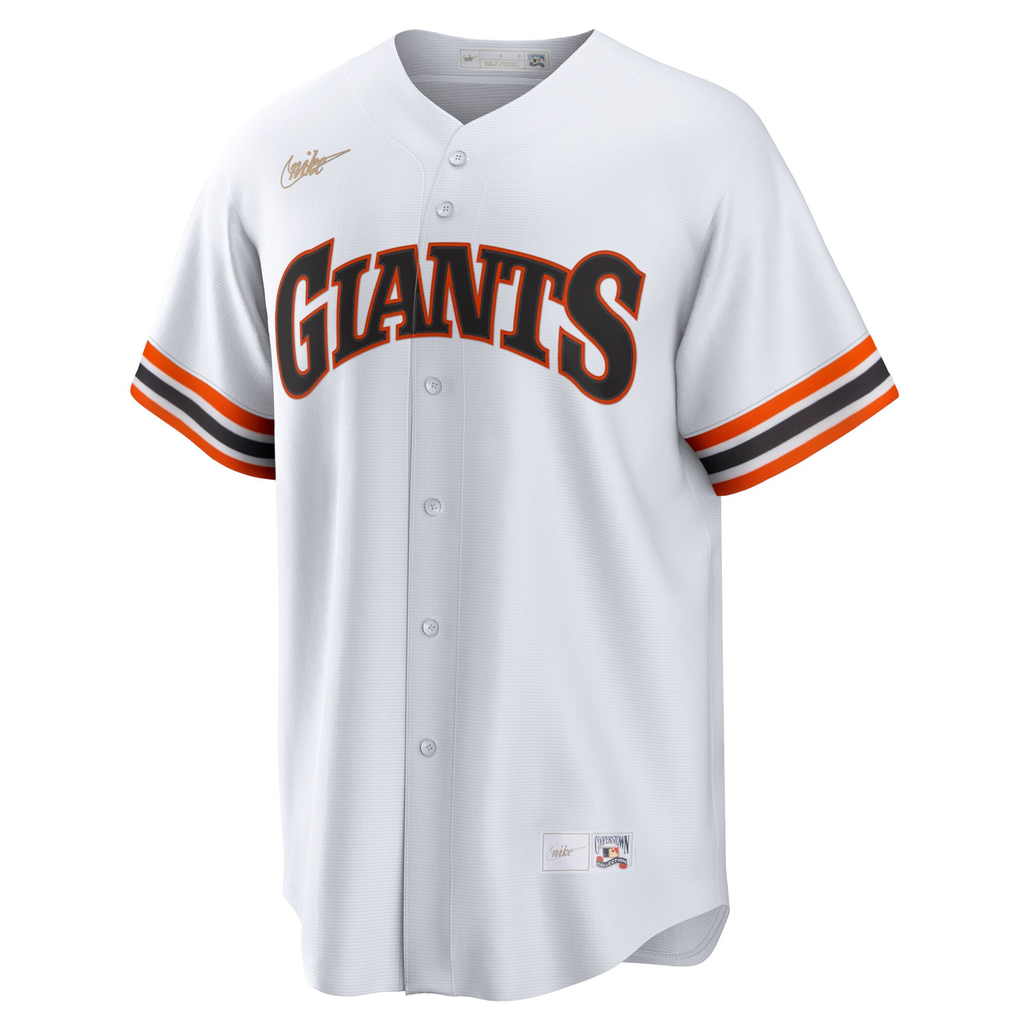 San Francisco Giants Nike Home Cooperstown Collection Team Jersey - White - vstockx