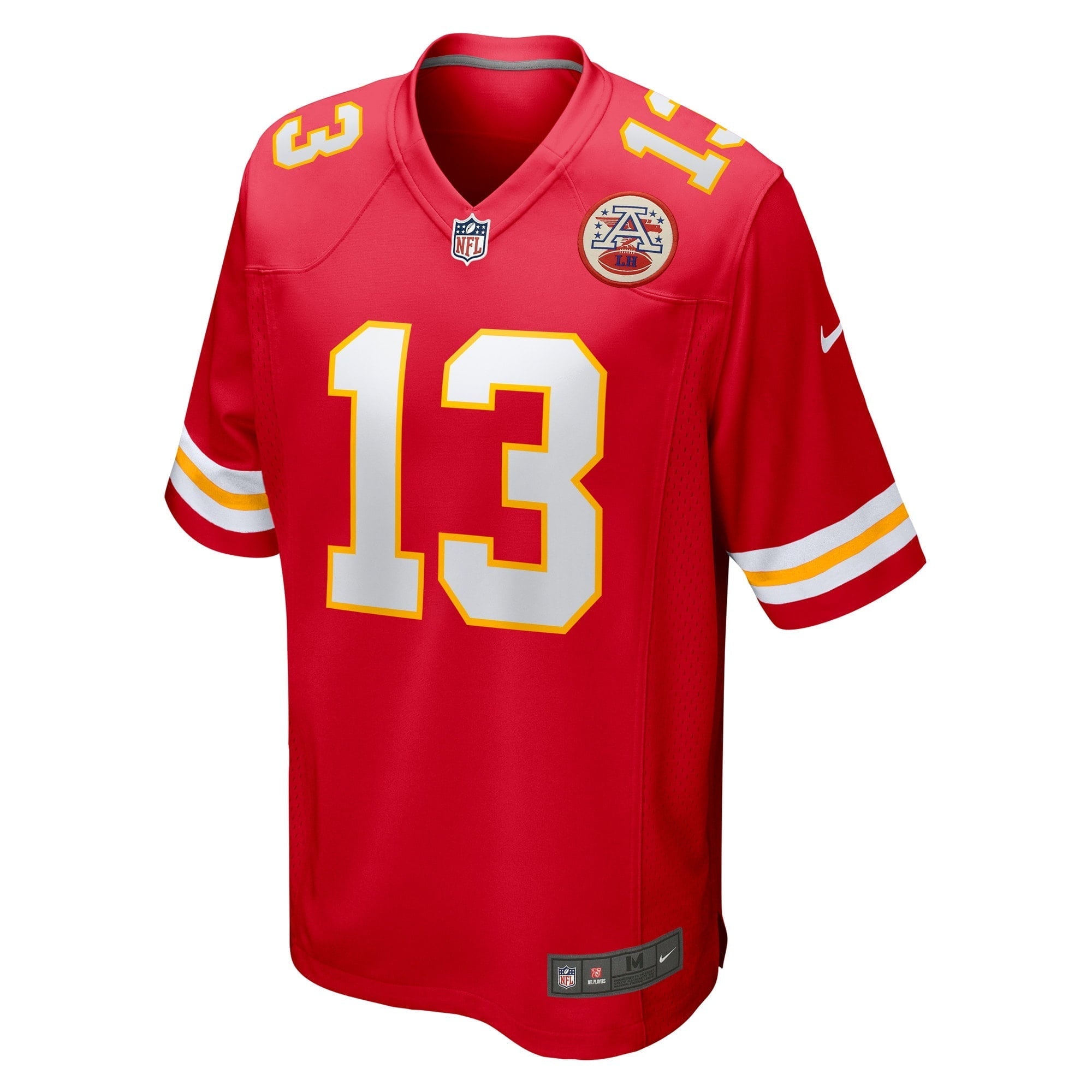 Men's Nike Nazeeh Johnson Red Kansas City Chiefs Game Player Jersey - vstockx
