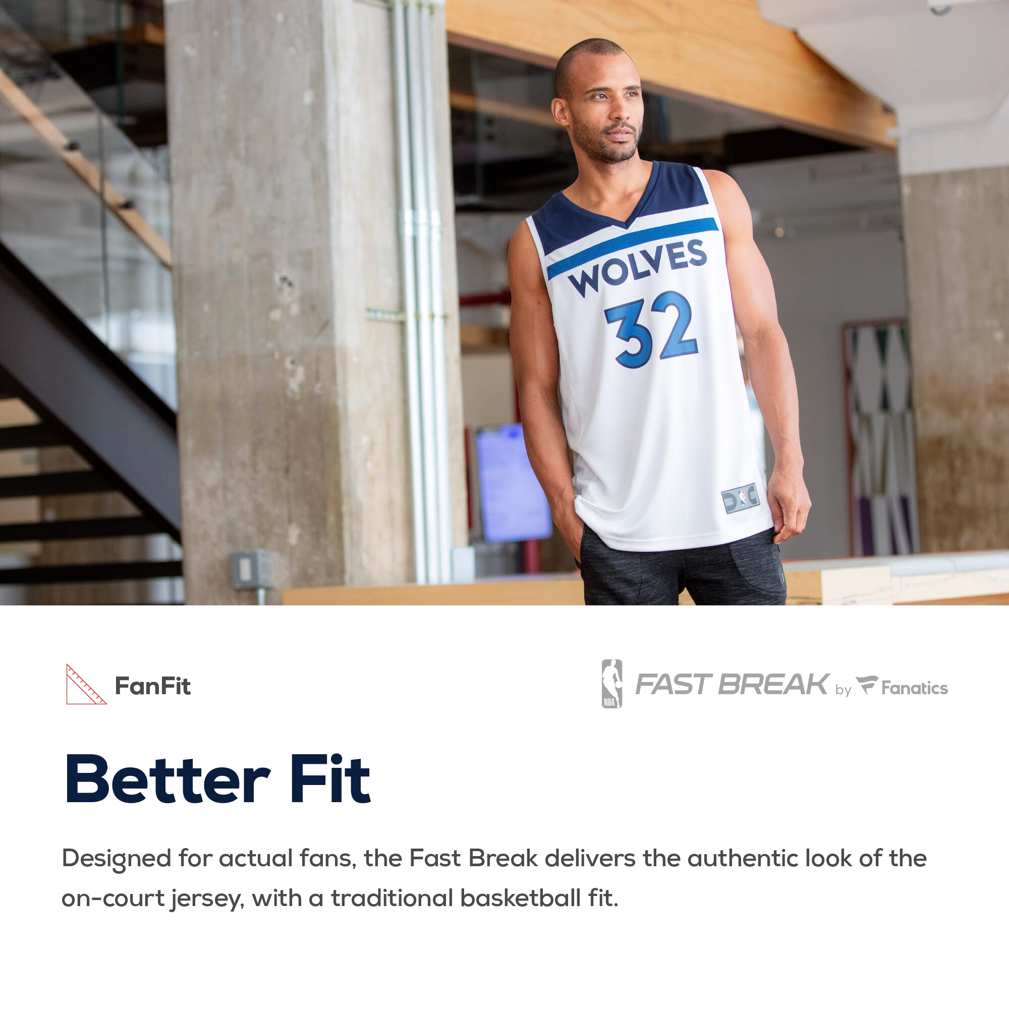 Jaylen Nowell Minnesota Timberwolves Fanatics Branded Fast Break Replica Jersey White - Association Edition - vstockx