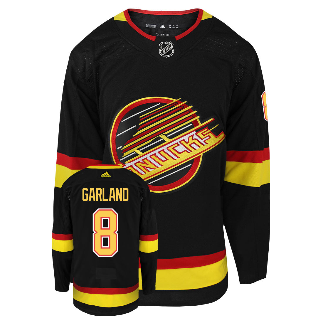 Conor Garland Vancouver Canucks Adidas Primegreen Authentic NHL Hockey Jersey - vstockx