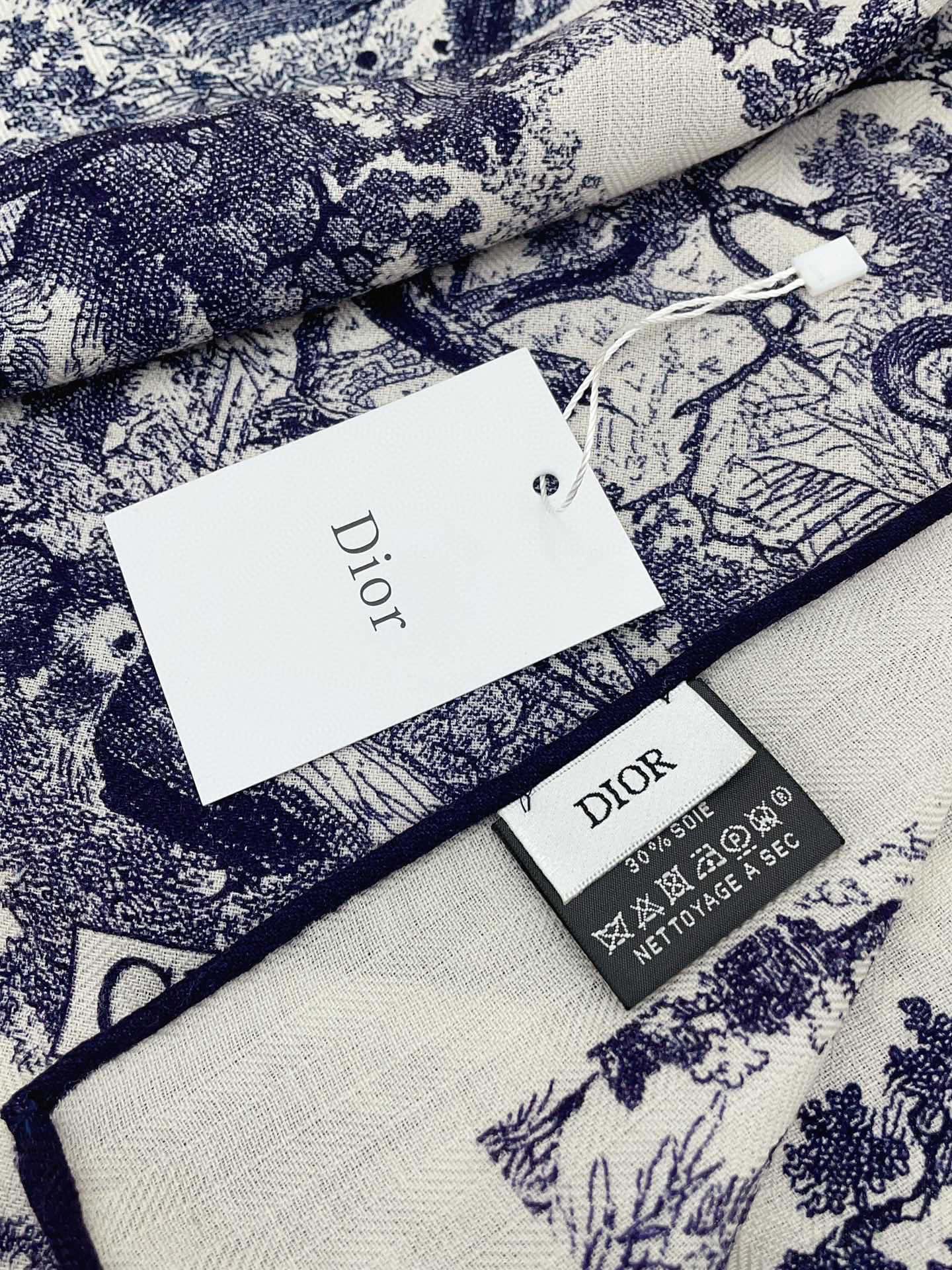 Streetwear Scarf Dior 328750 size�?0*180cm - vstockx