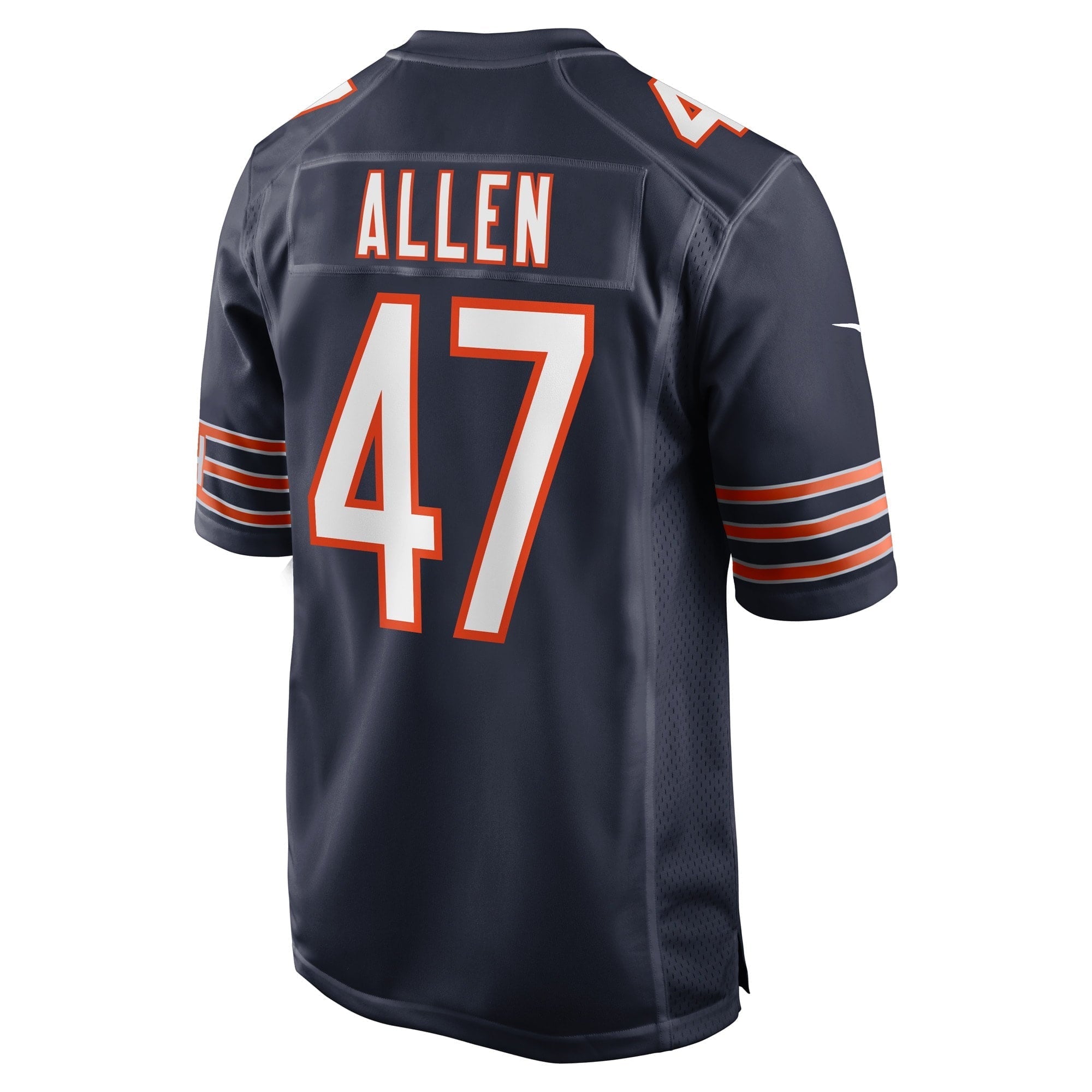 Men's Nike Chase Allen Navy Chicago Bears Game Player Jersey - vstockx