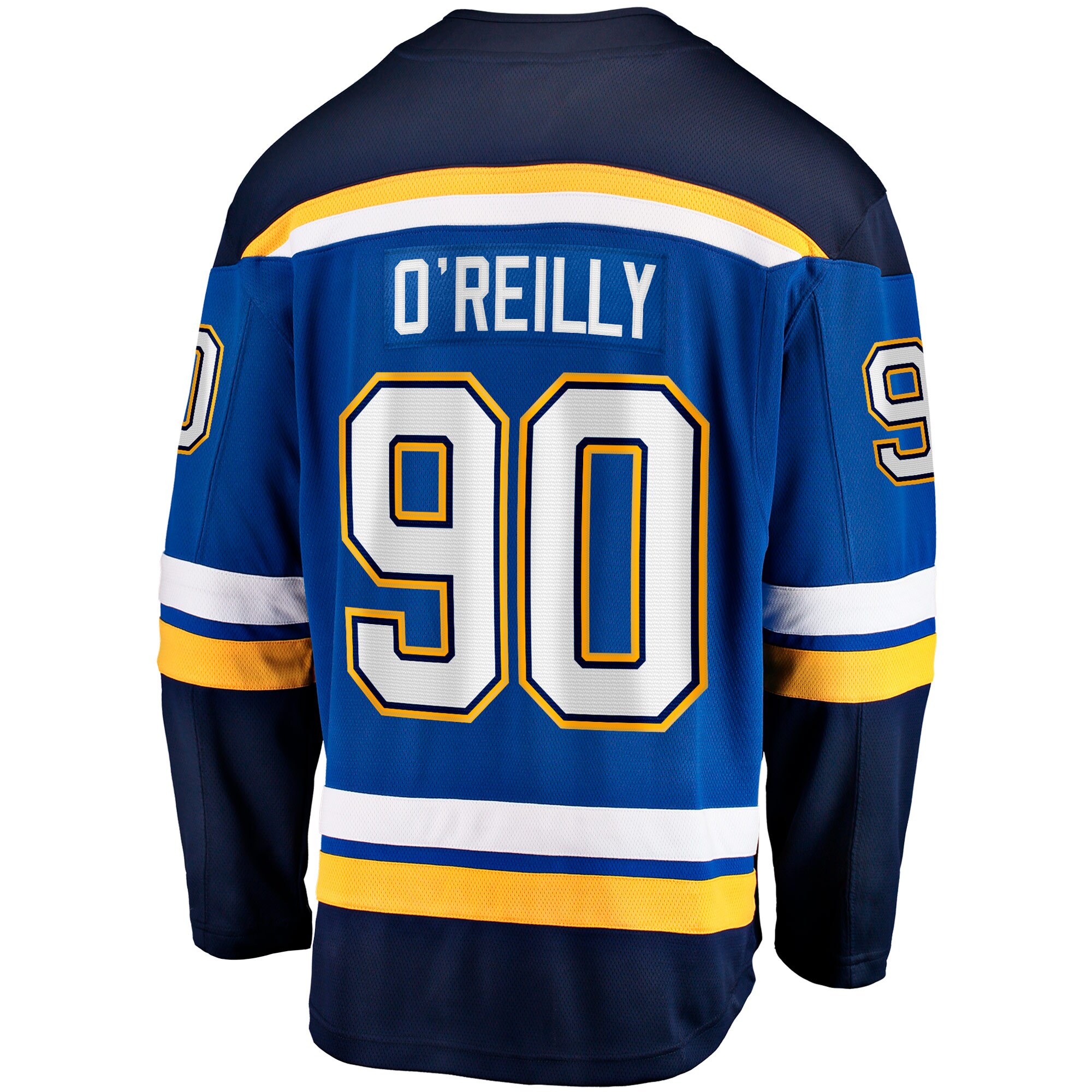 Ryan O'Reilly St. Louis Blues Fanatics Branded Home Captain Premier Breakaway Player Jersey - Blue - vstockx