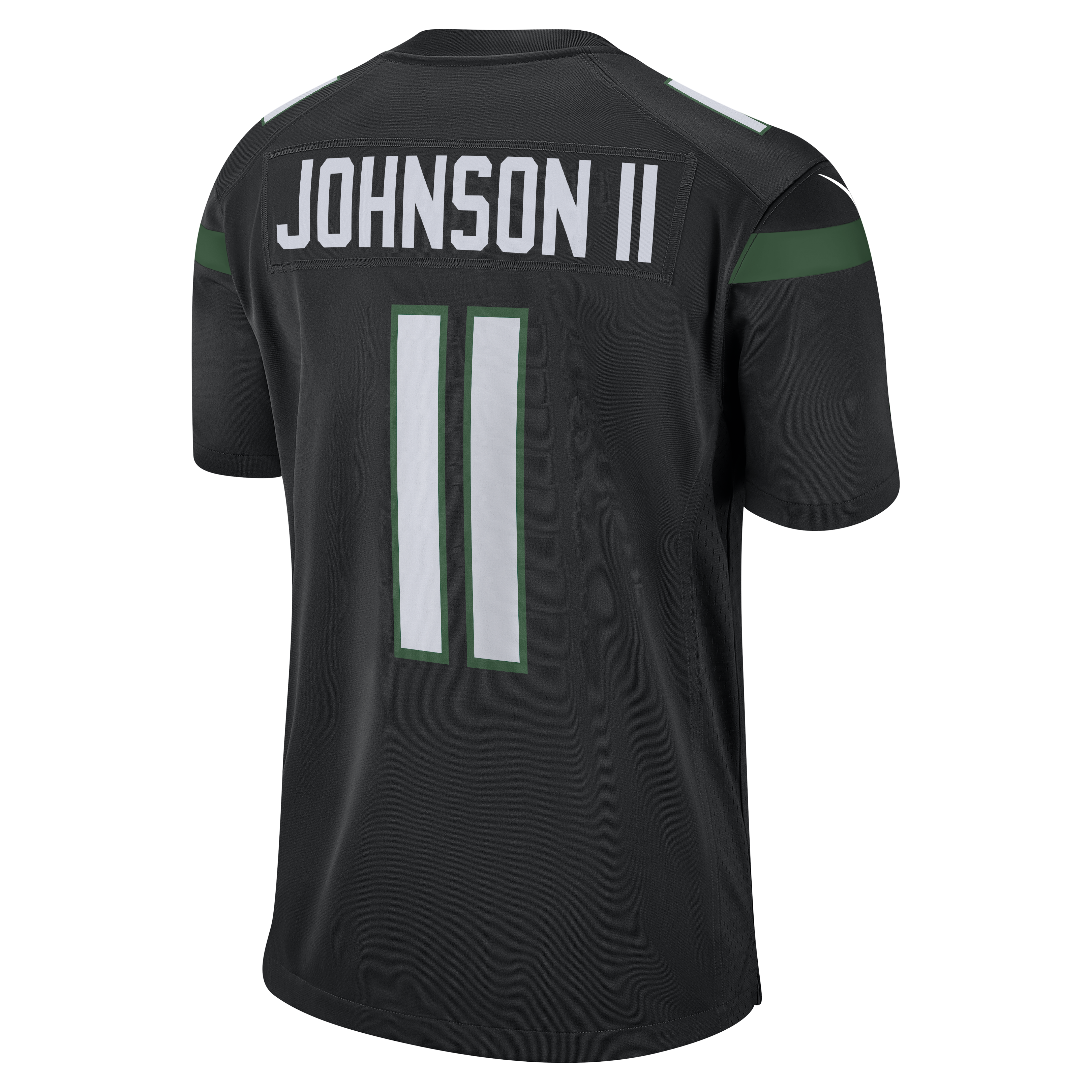 Jermaine Johnson II New York Jets Nike Alternate Game Jersey - Stealth Black - vstockx