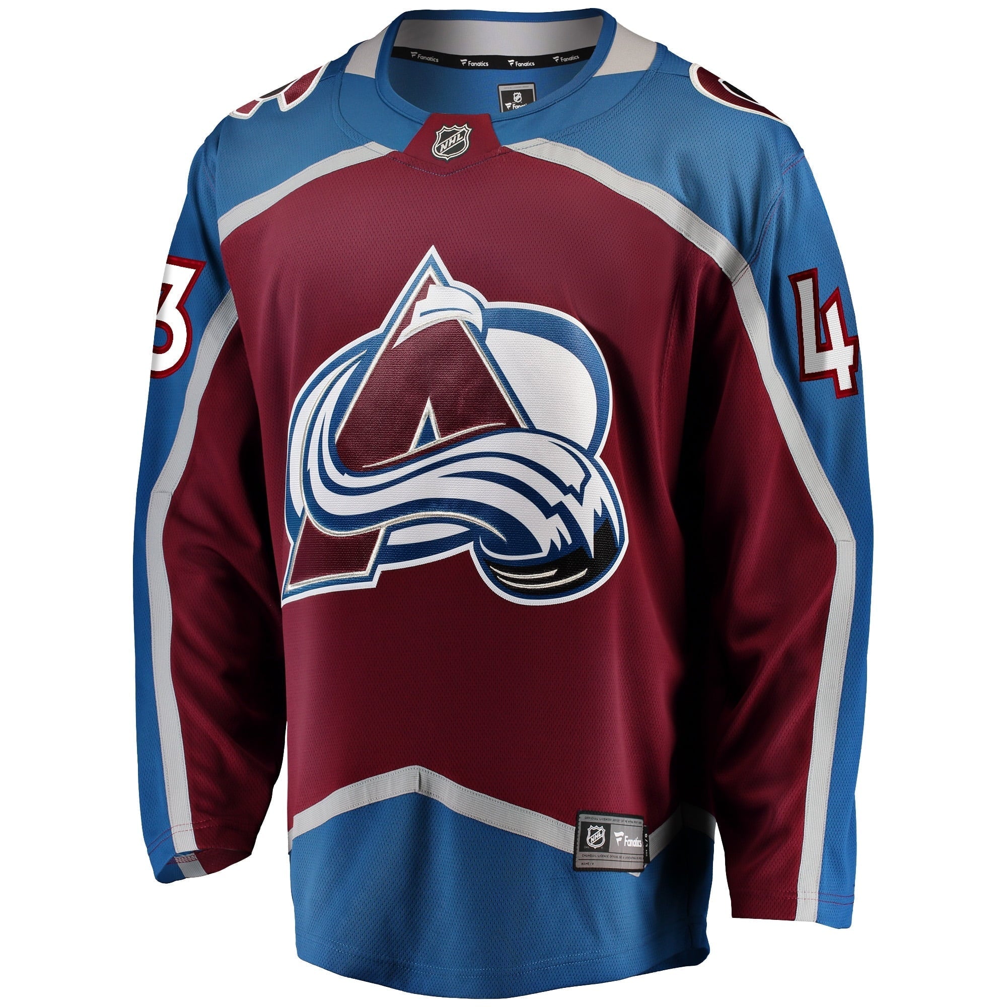 Men's Fanatics Branded Darren Helm Burgundy Colorado Avalanche Home Breakaway Player Jersey - vstockx