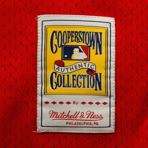 Dale Murphy Atlanta Braves Mitchell & Ness 1980 Authentic Cooperstown Collection Mesh Batting Practice Jersey - Red - vstockx