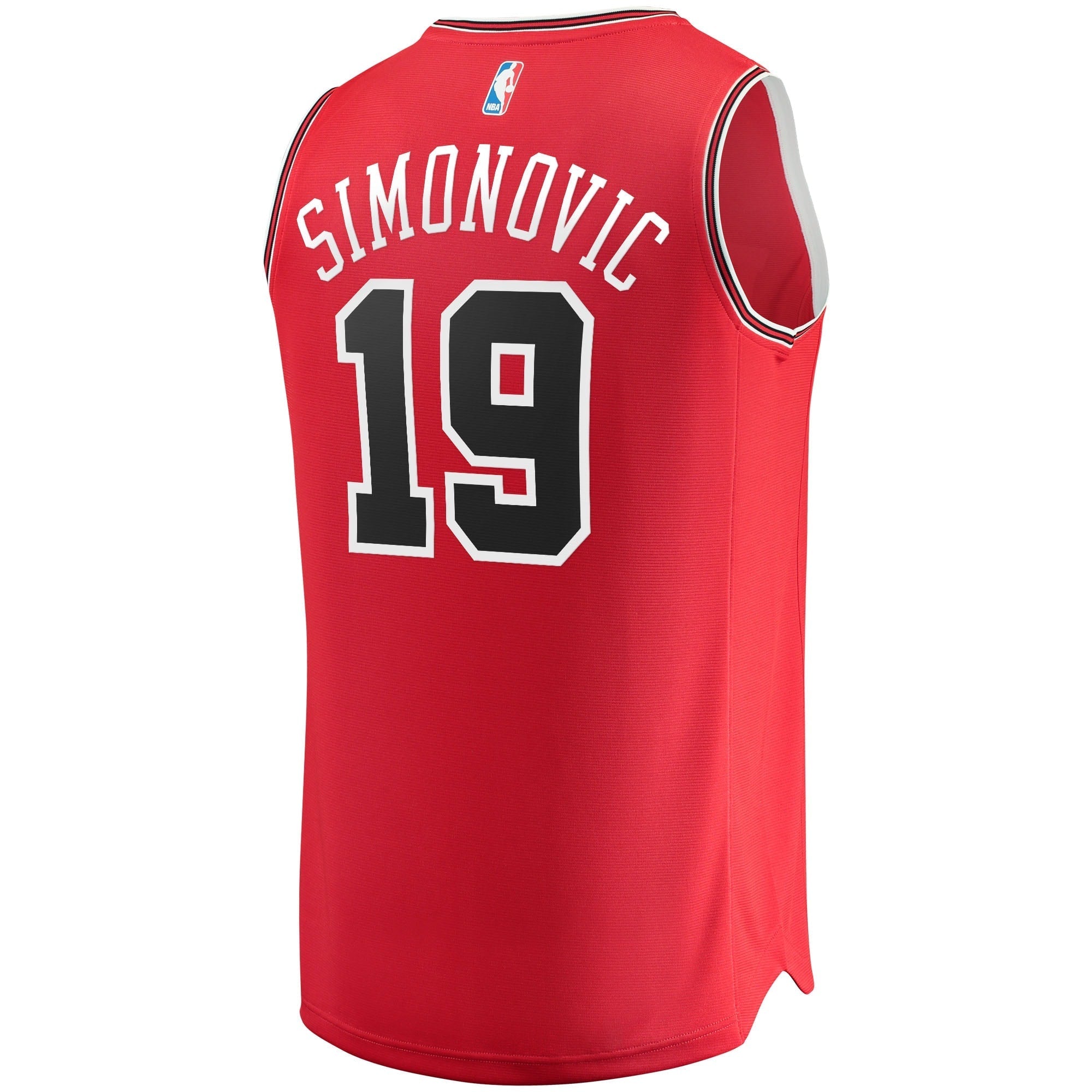 Men's Fanatics Branded Marko Simonovic Red Chicago Bulls 2021/22 Fast Break Replica Jersey - Icon Edition - vstockx