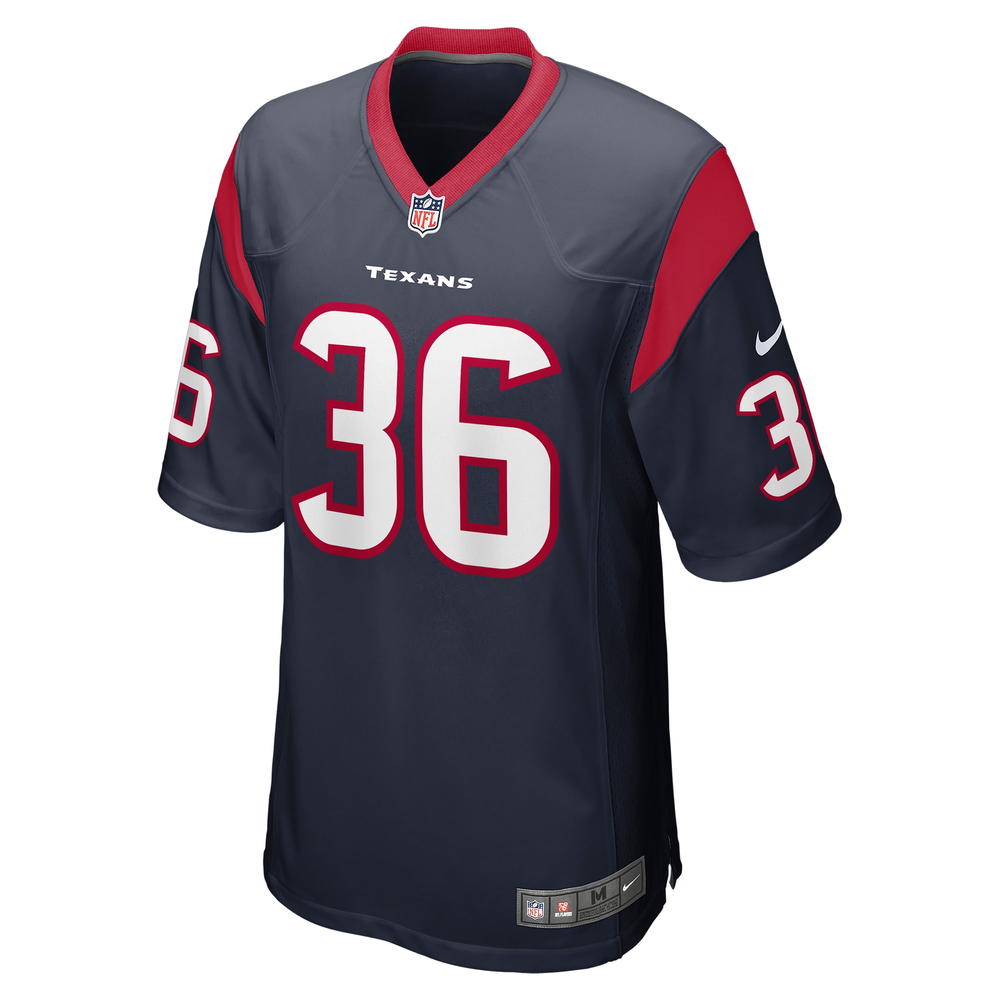 Brandon Hill Houston Texans Nike Team Game Jersey - Navy - vstockx
