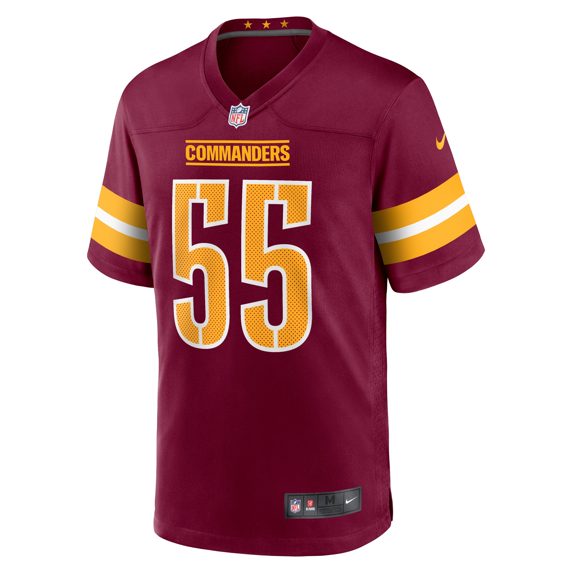 K.J. Henry Washington Commanders Nike Team Game Jersey - Burgundy - vstockx