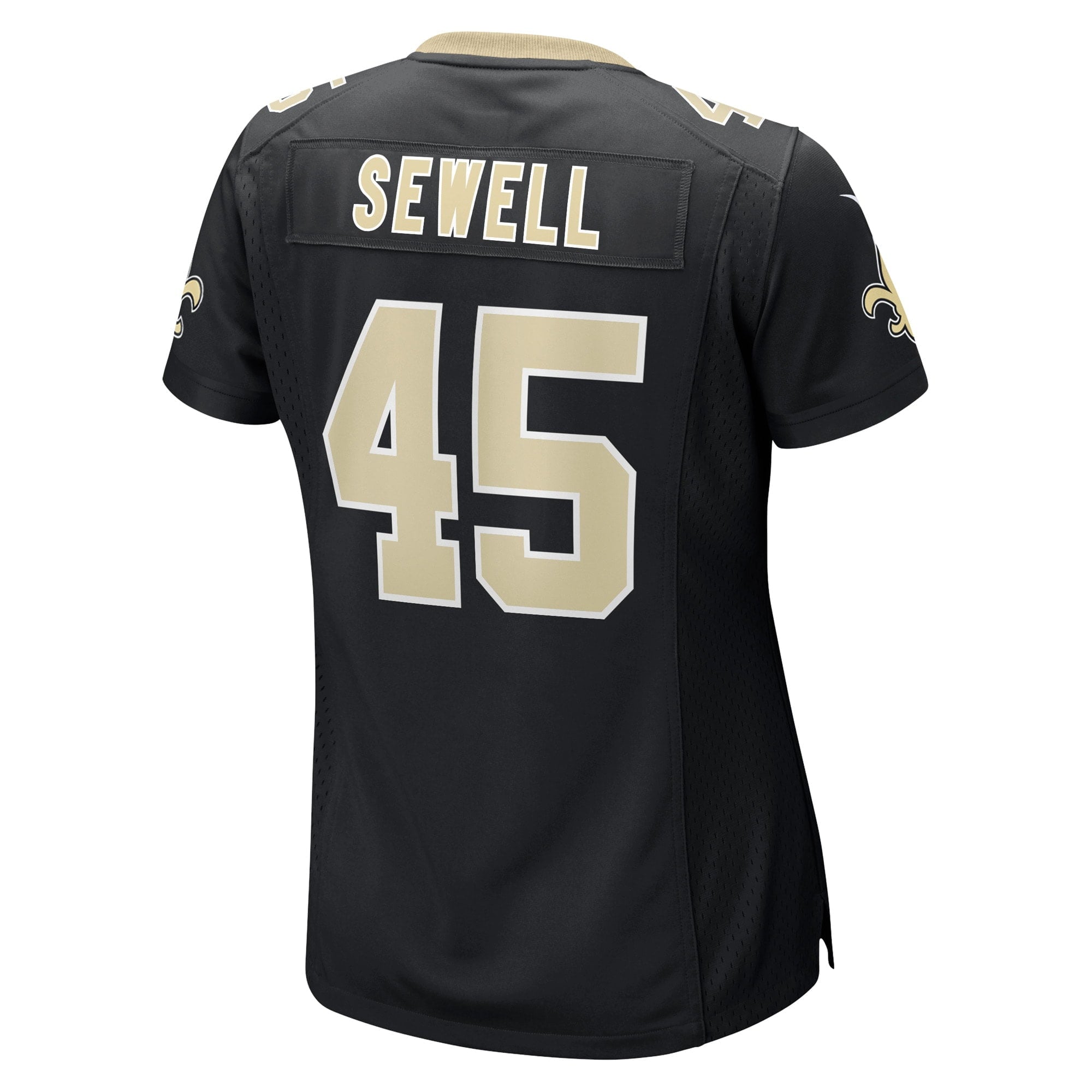 Women's Nike Nephi Sewell Black New Orleans Saints Game Player Jersey - vstockx