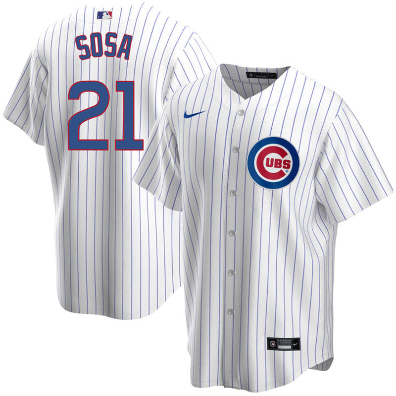 Men's Chicago Cubs Sammy Sosa Replica Home Jersey - White - vstockx