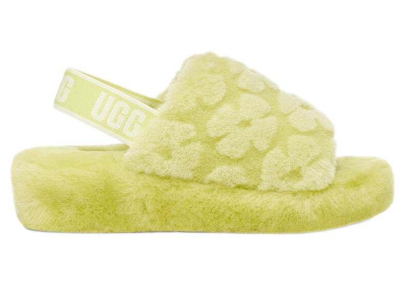 UGG Fluff Yeah Poppy Slide Pollen Poppy (Women's) - vstockx