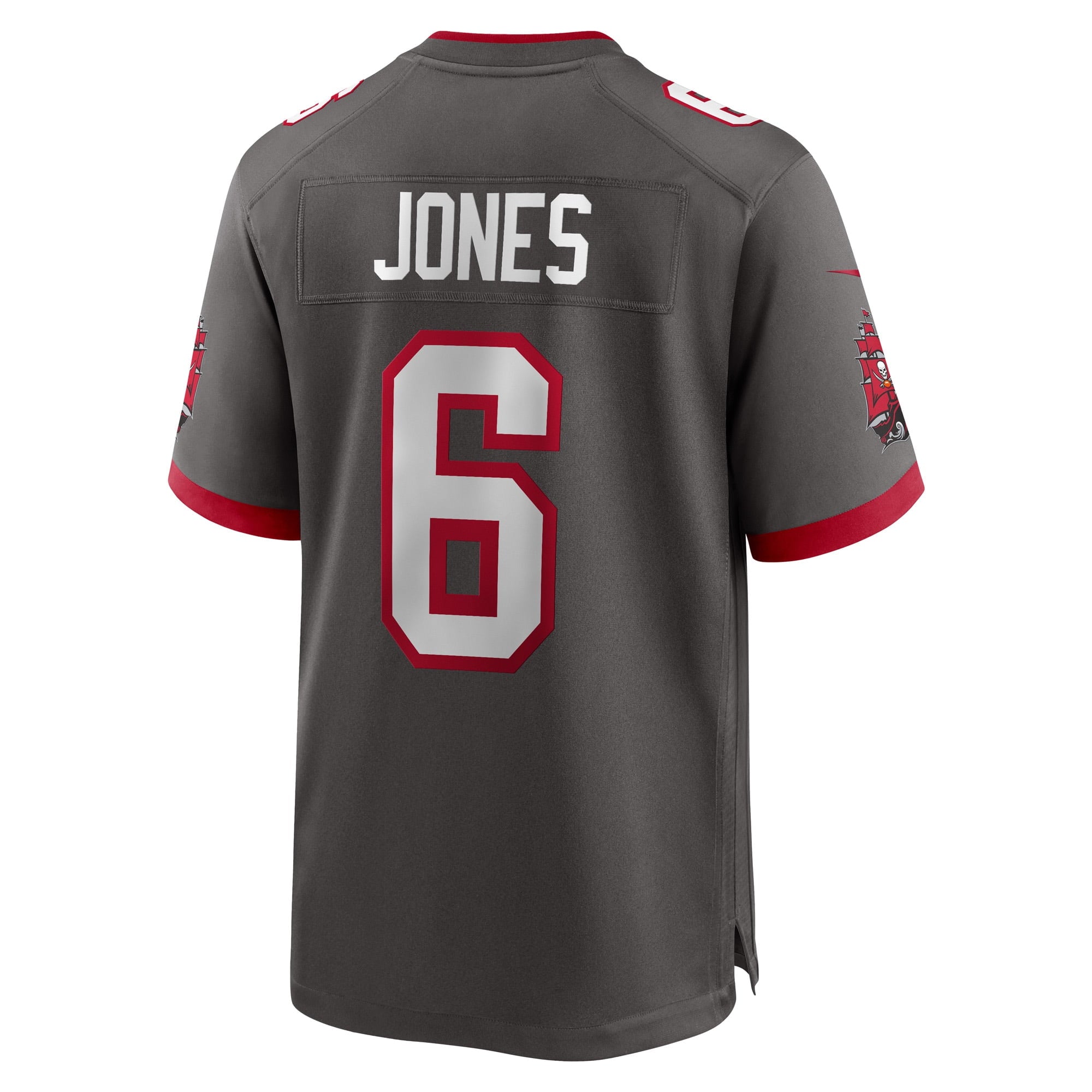 Men's Nike Julio Jones Pewter Tampa Bay Buccaneers Player Game Jersey - vstockx