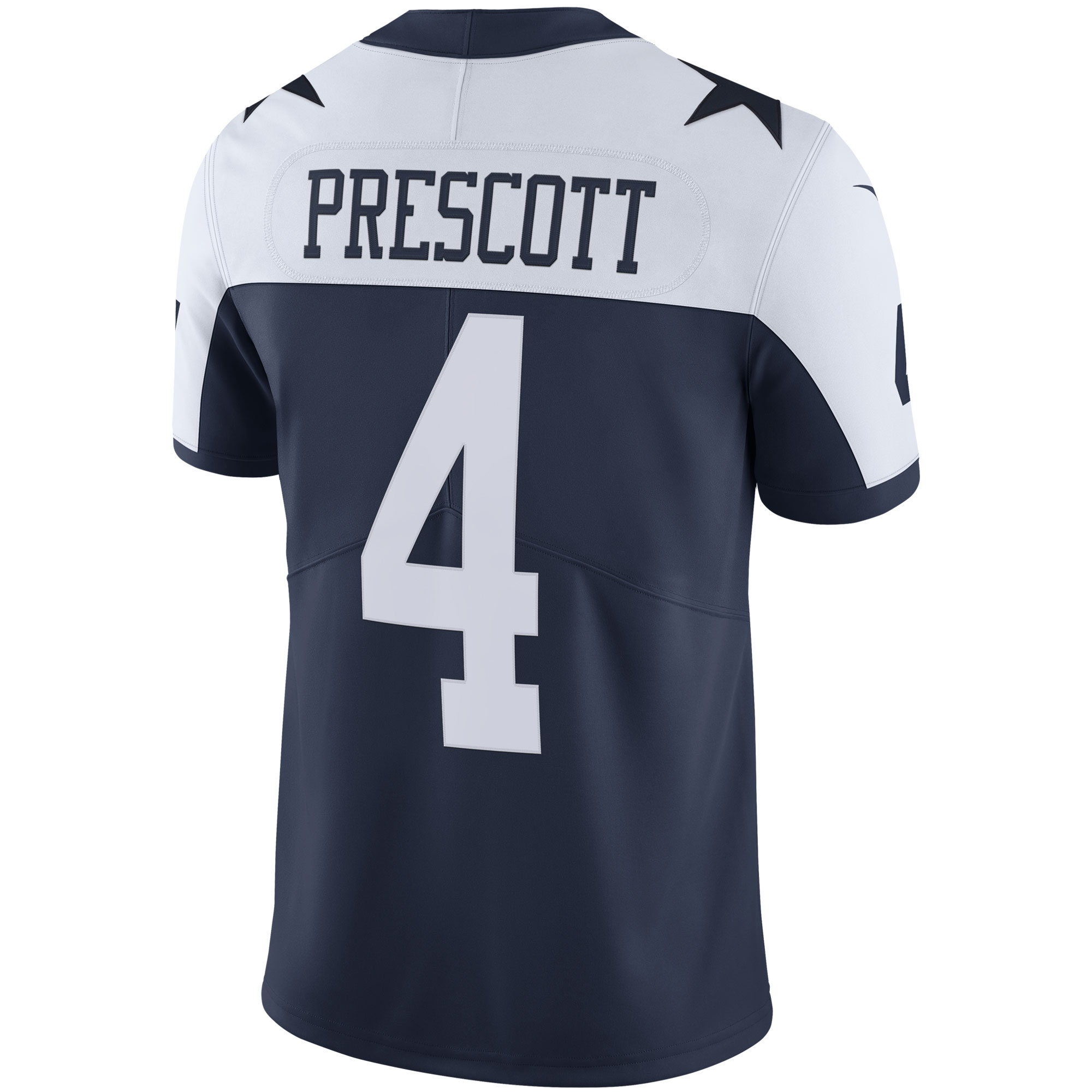 Dak Prescott Dallas Cowboys Nike Alternate Vapor Limited Jersey - Navy - vstockx