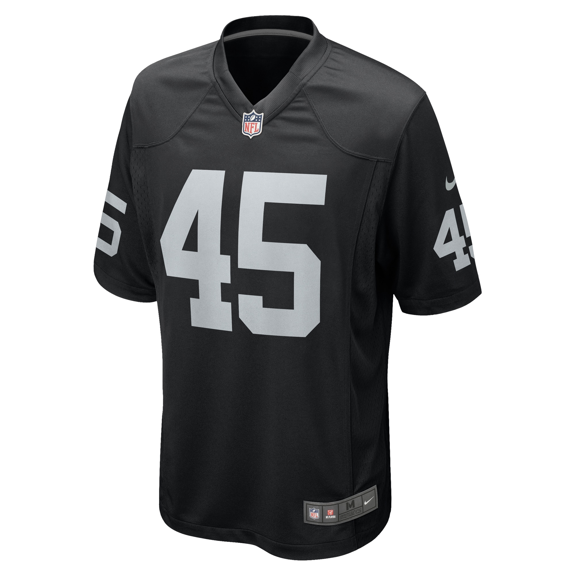Jaquan Johnson Las Vegas Raiders Nike Game Player Jersey - Black - vstockx
