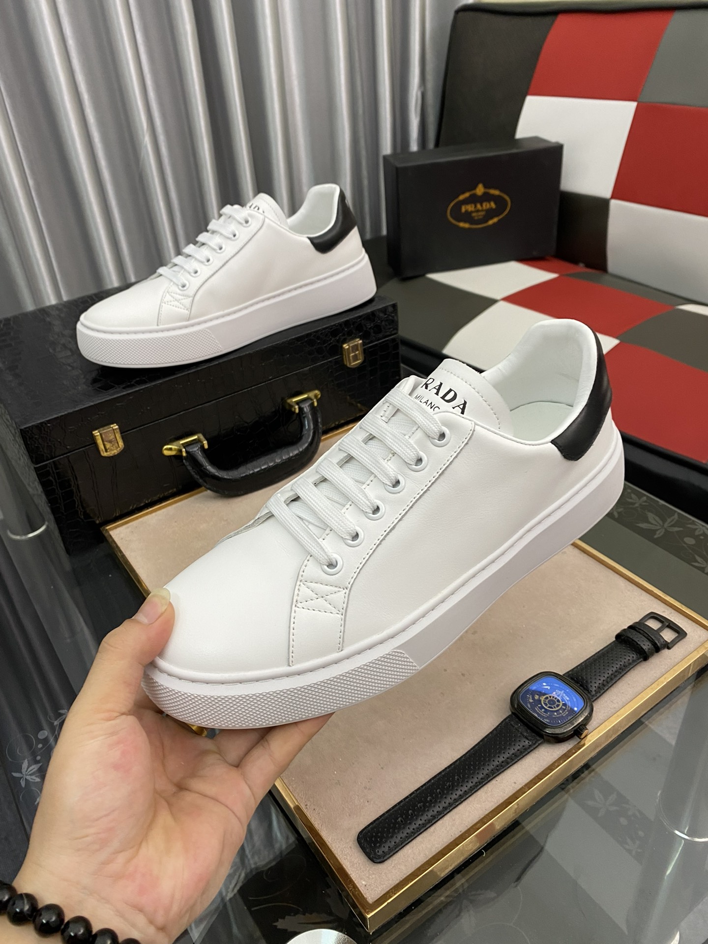 Prada Macro sneaker 1 - vstockx