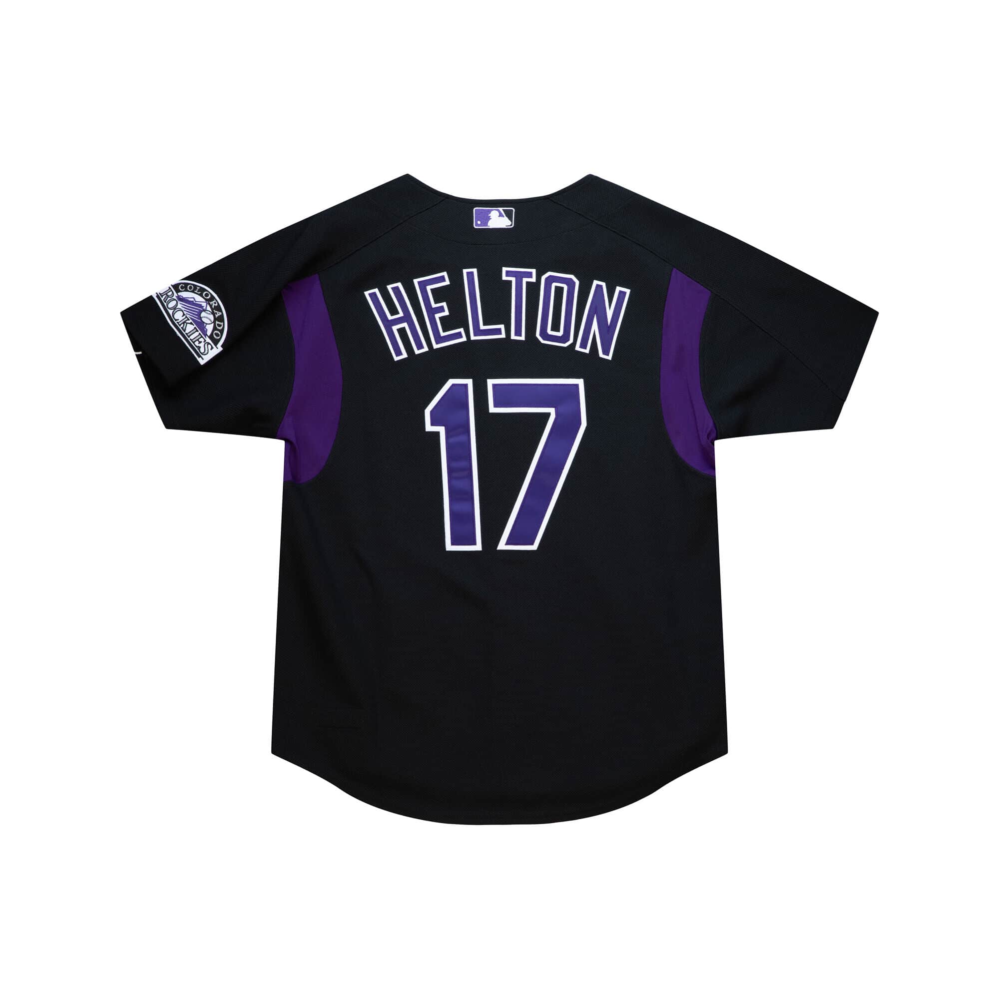 Authentic Todd Helton Colorado Rockies 2003 BP Jersey - vstockx