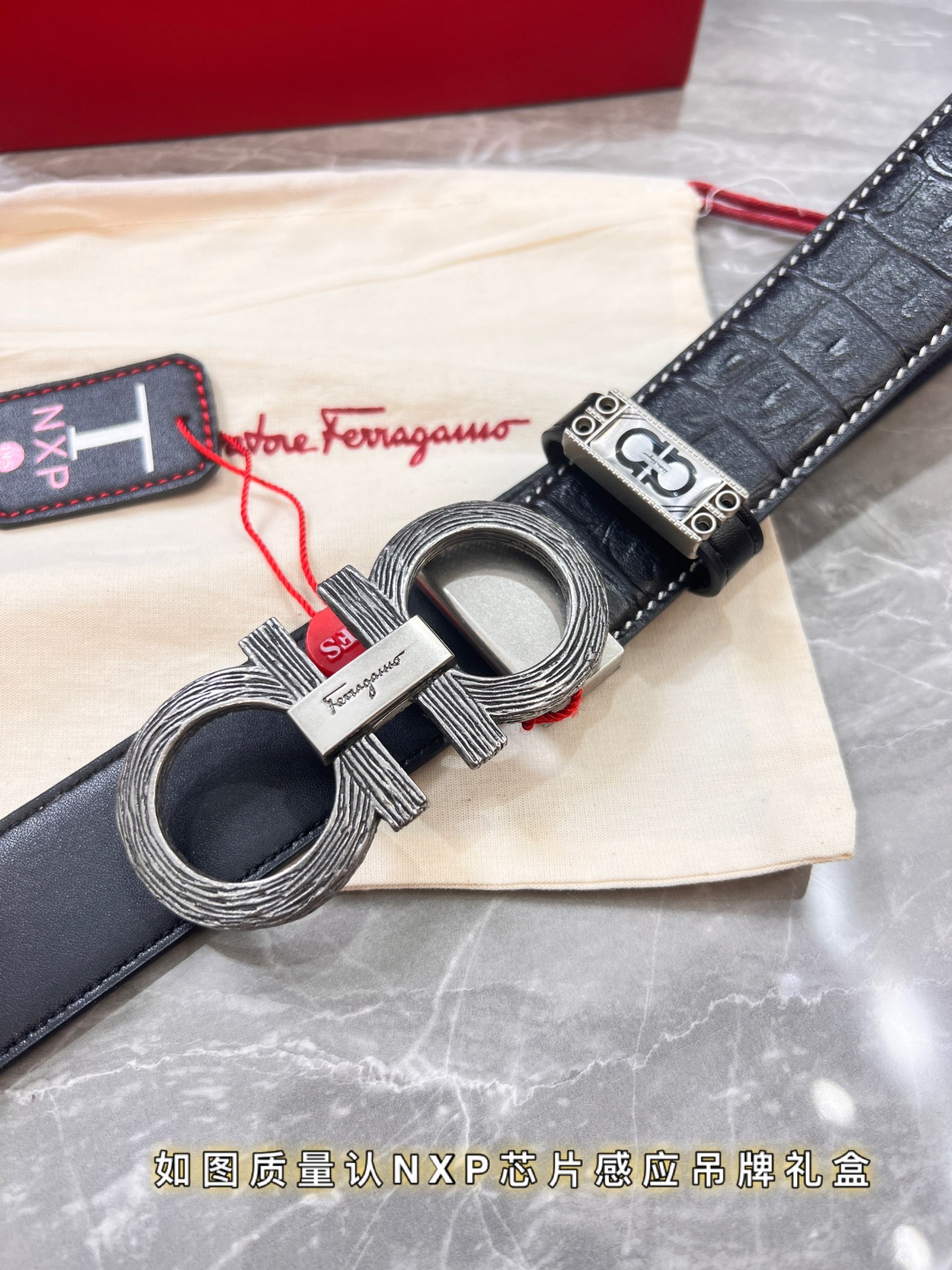Streetwear Belt Ferragamo 319989 size:3.5cm - vstockx