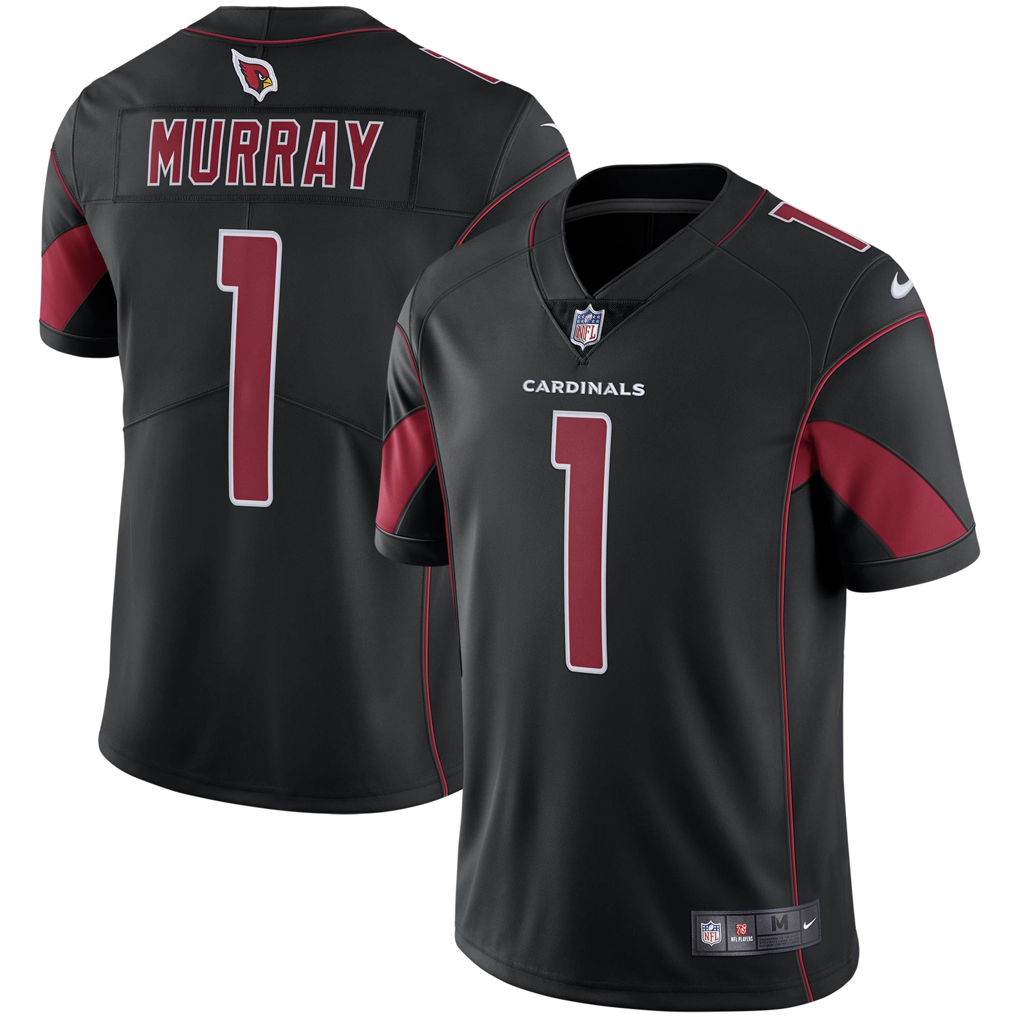 Kyler Murray Arizona Cardinals Nike Color Rush Vapor Limited Jersey - Black - vstockx