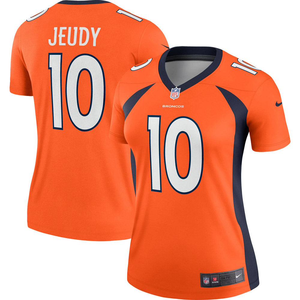 Women's Denver Broncos Jerry Jeudy Legend Jersey Orange - vstockx