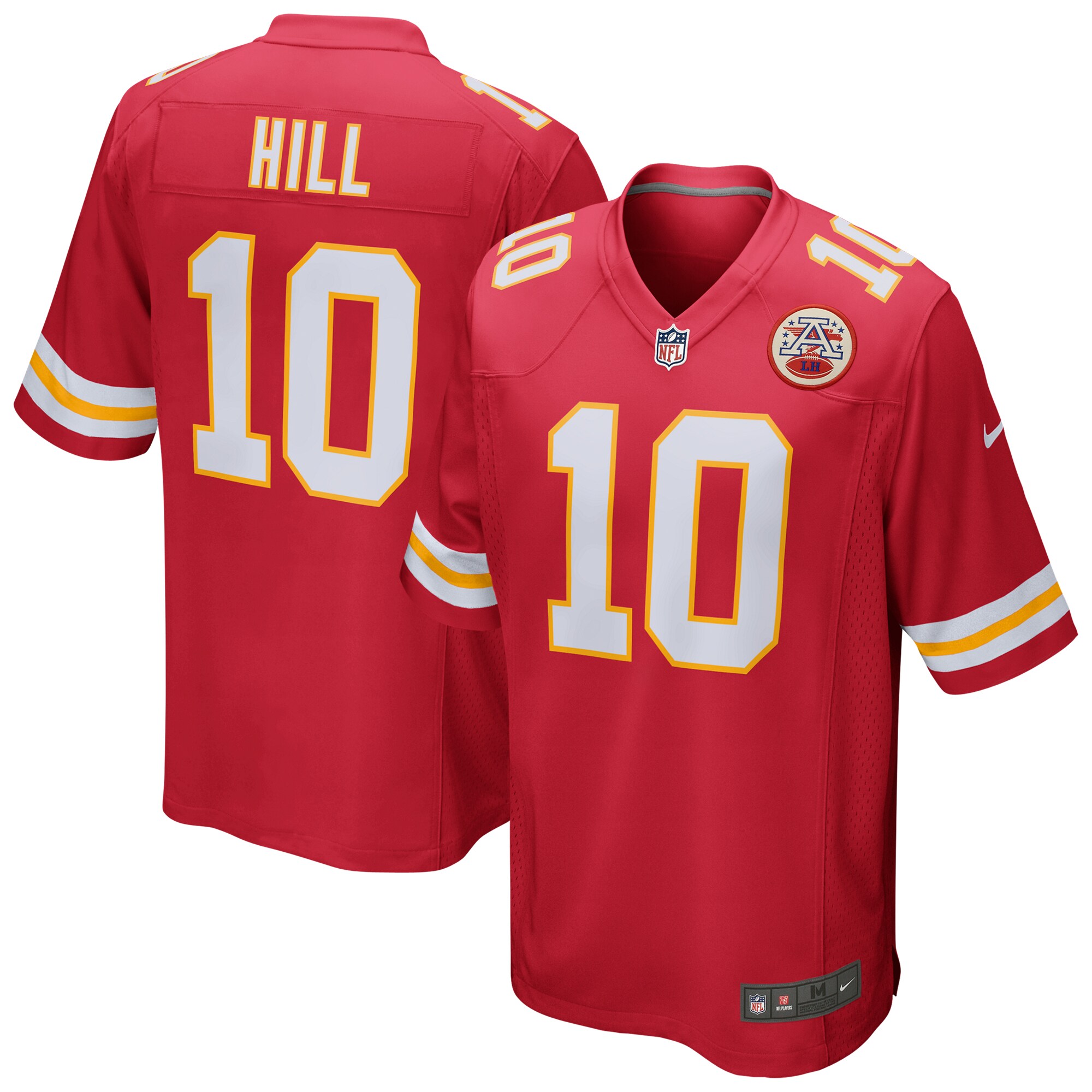 Tyreek Hill Kansas City Chiefs Nike Game Jersey - Red - vstockx