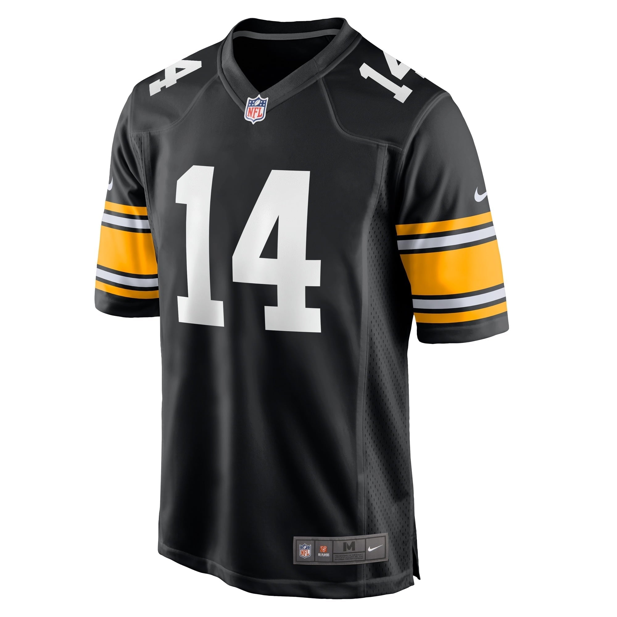 Men's Nike George Pickens Black Pittsburgh Steelers Alternate Game Player Jersey - vstockx