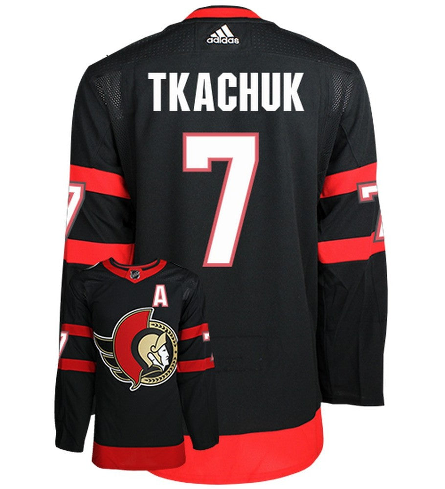 Brady Tkachuk Ottawa Senators Adidas Primegreen Authentic NHL Hockey Jersey - vstockx